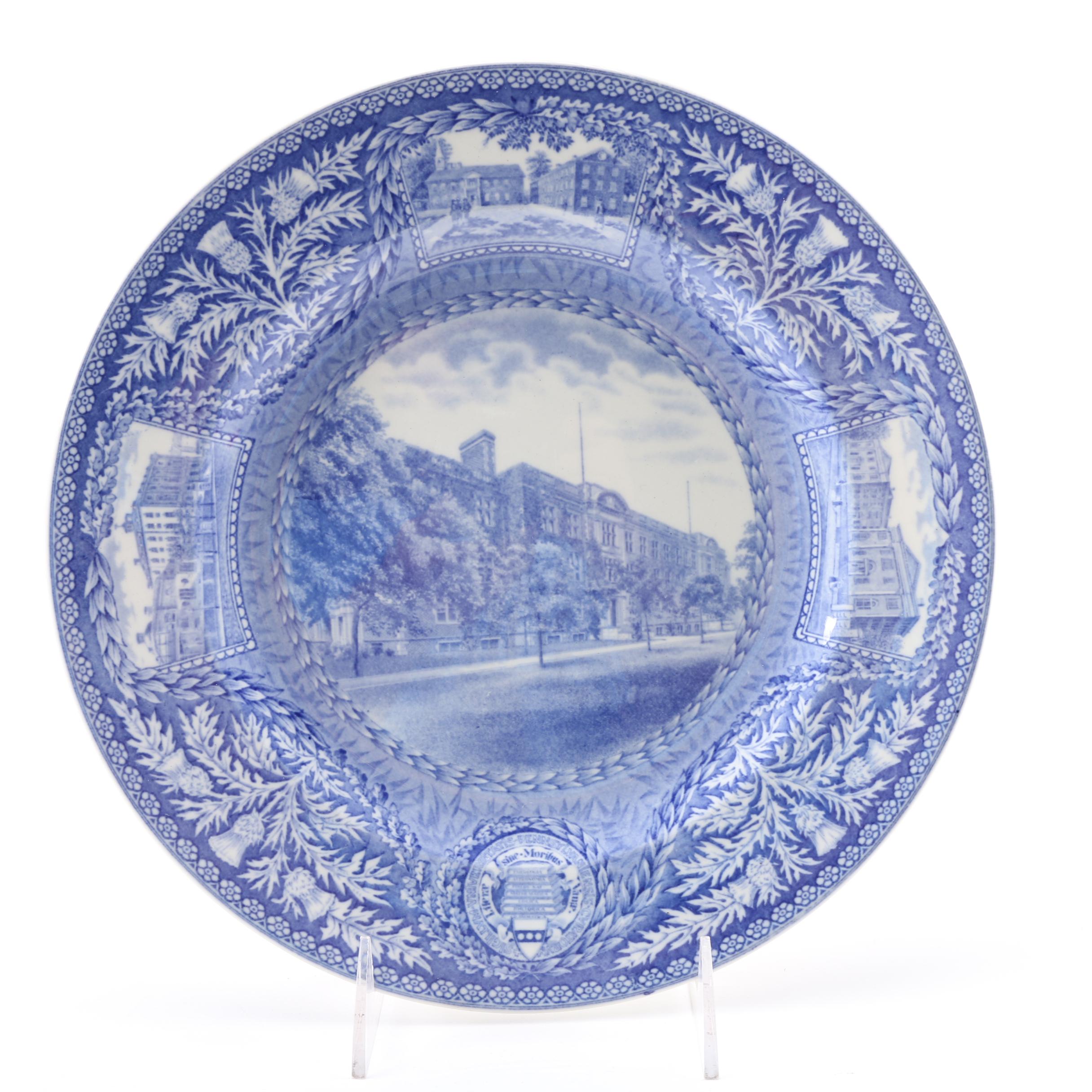 Wedgwood "University of Pennsylvania" Plates