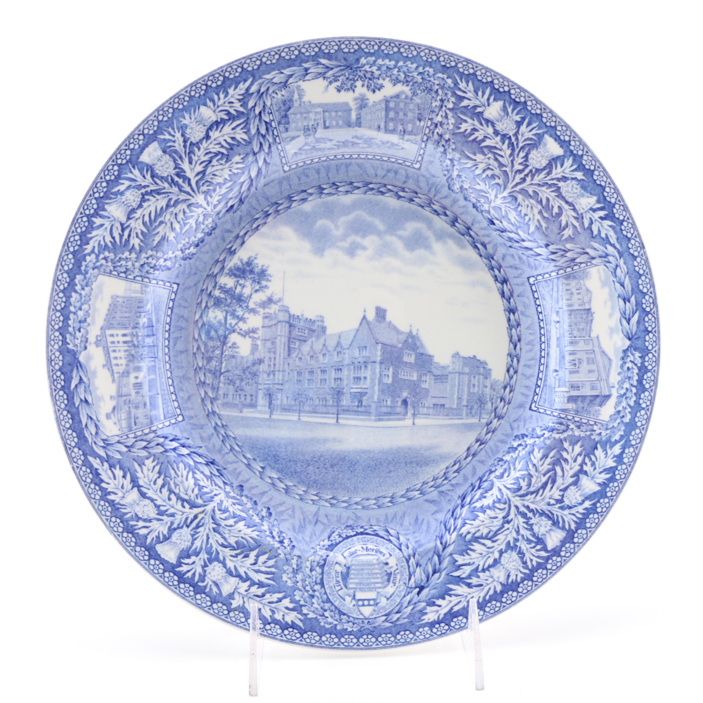 Wedgwood "University of Pennsylvania" Plates