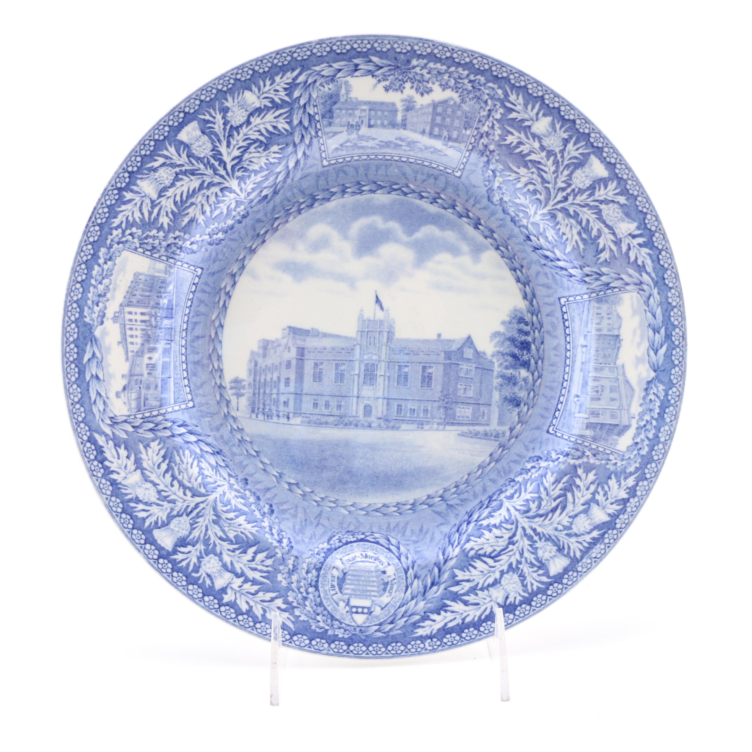 Wedgwood "University of Pennsylvania" Plates