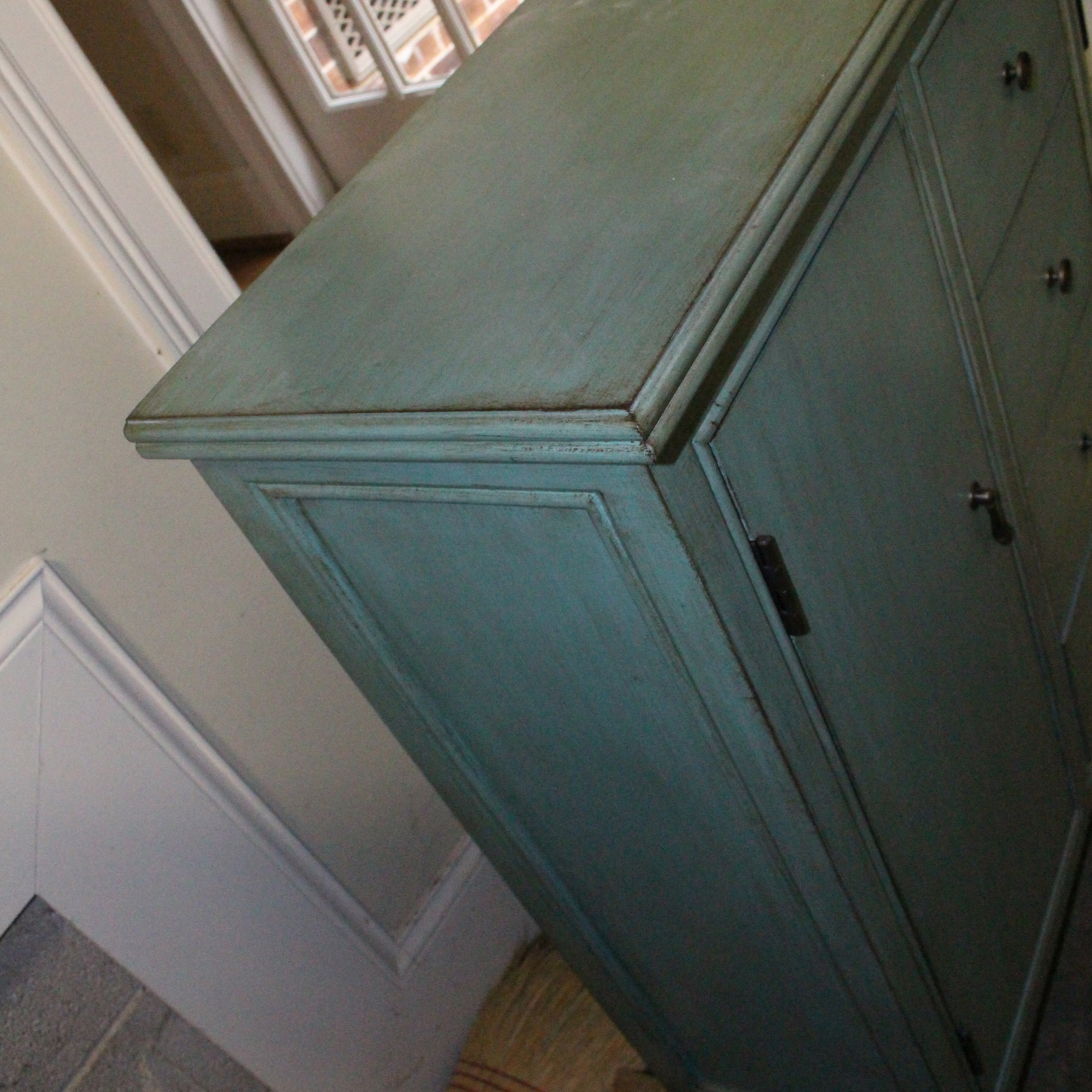 Contemporary Four-Drawer Console Cabinet
