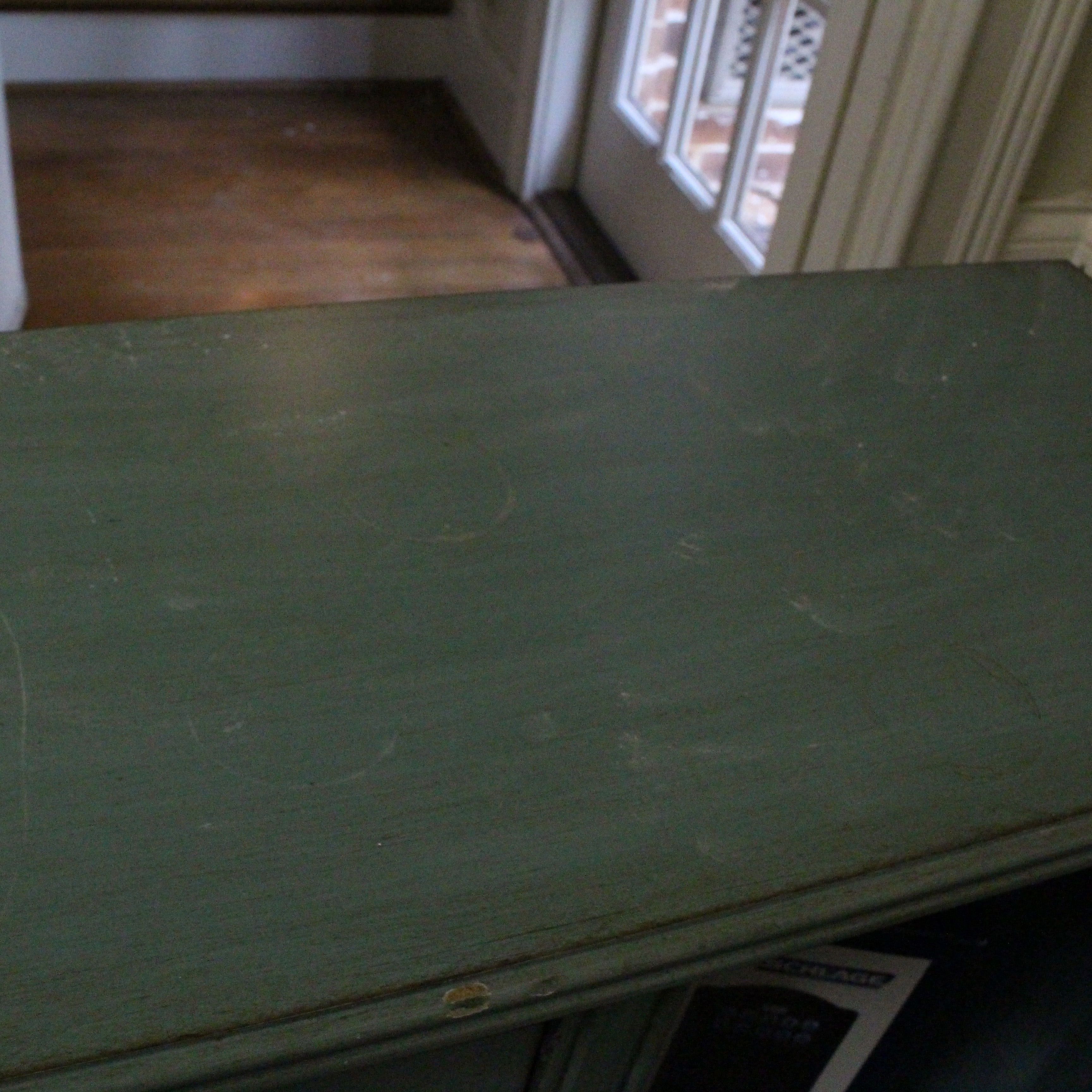 Contemporary Four-Drawer Console Cabinet