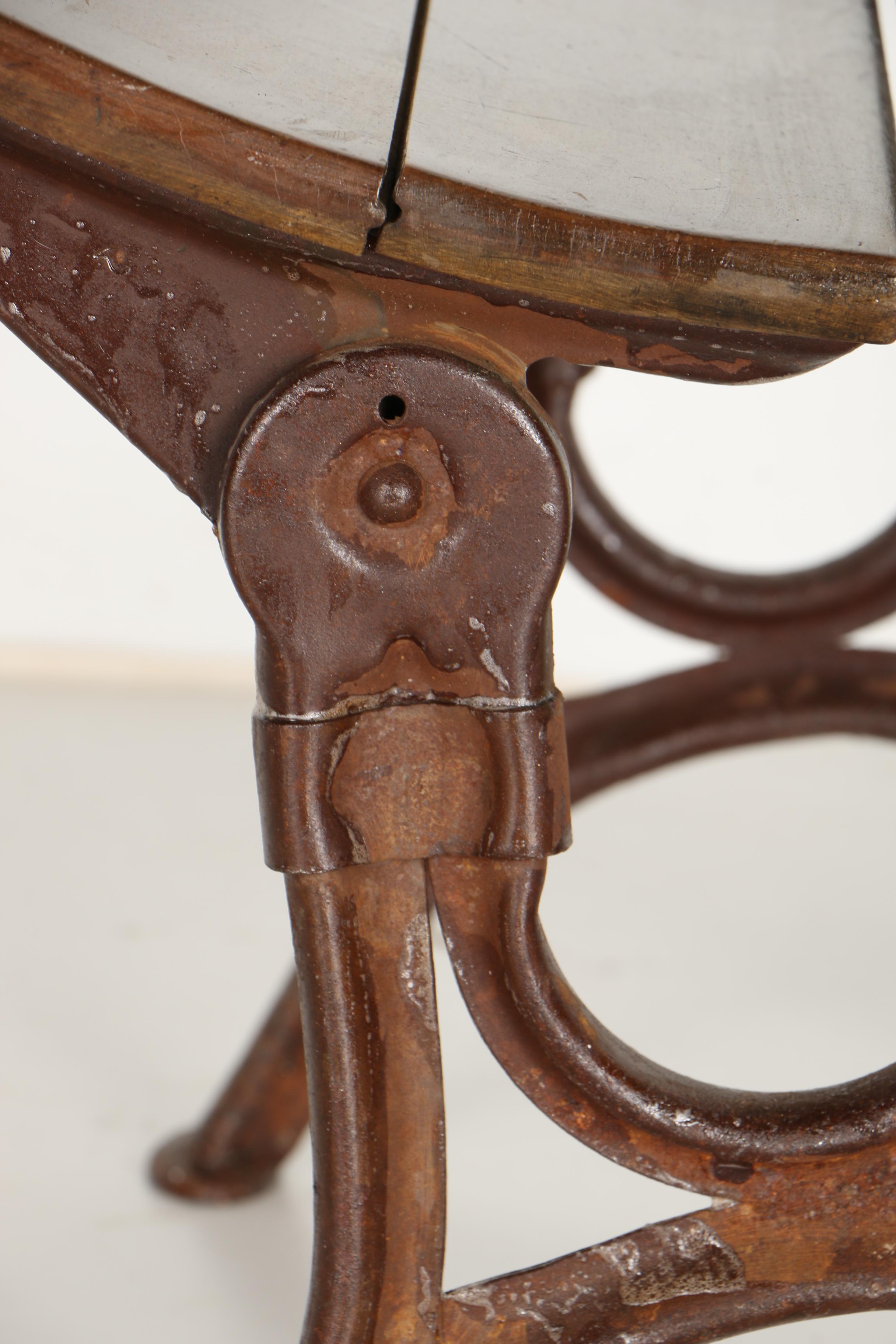 Antique Child's School Desk by American Seating Company and Chair