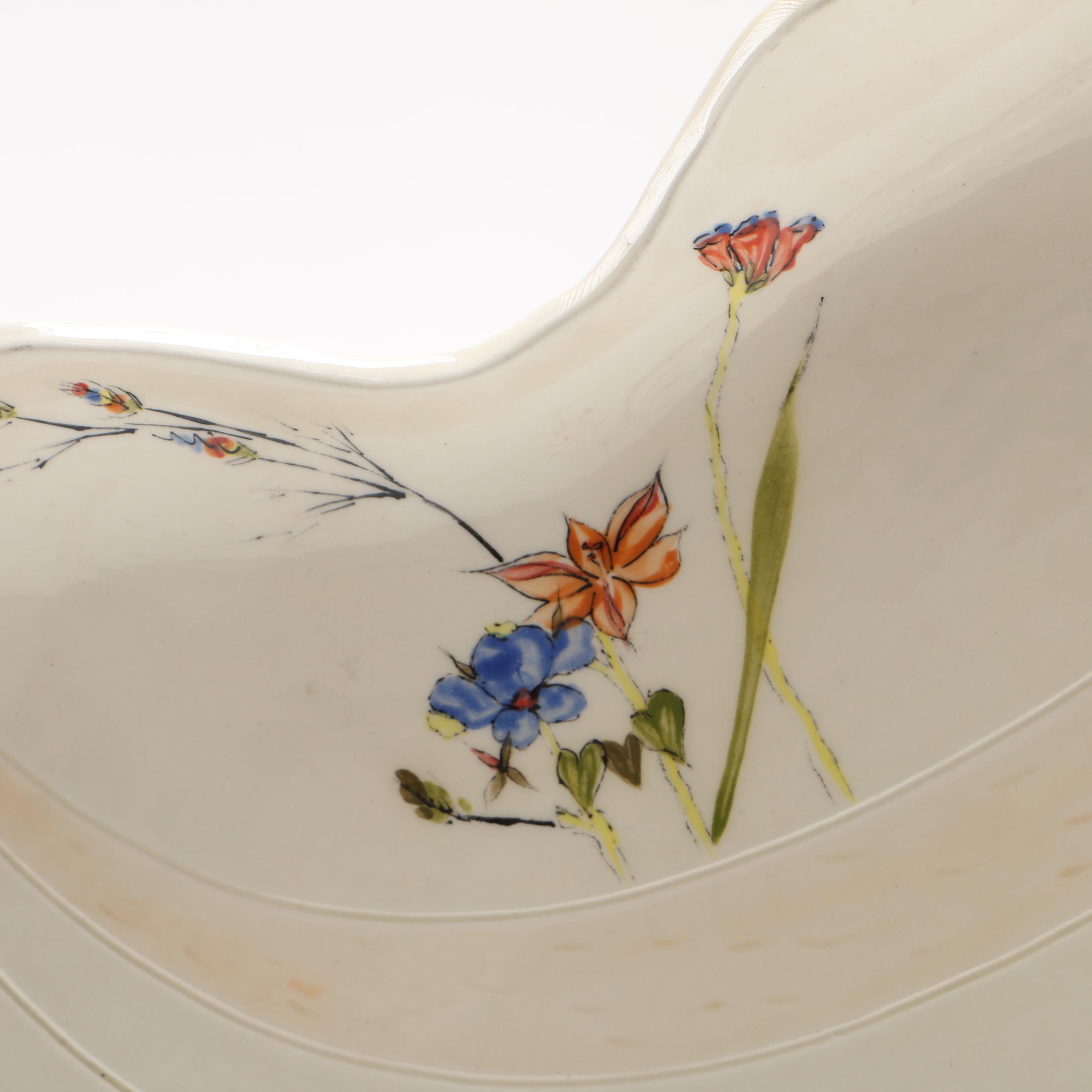 Collection of Serving Platters Including Lenox