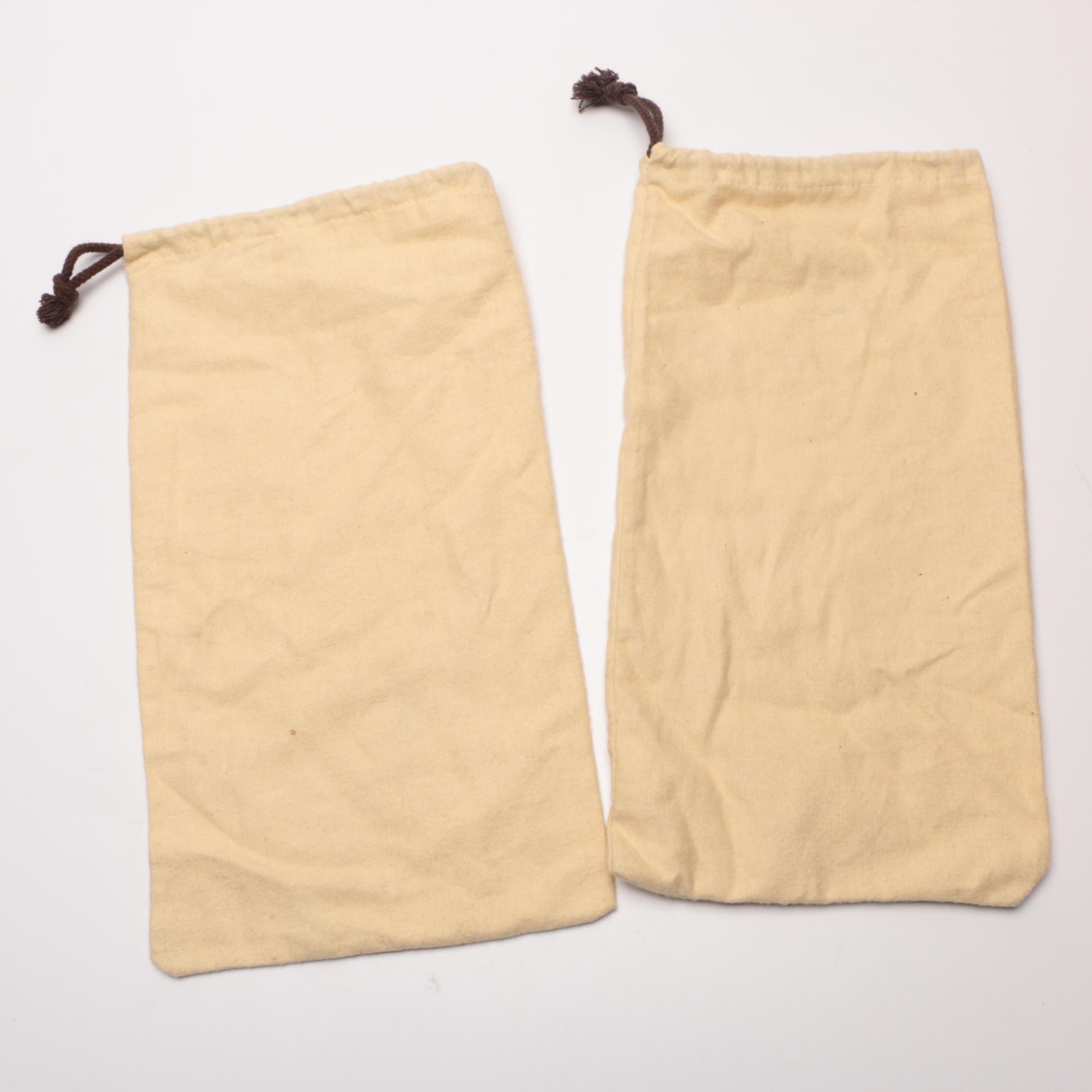 Designer Dust Bags Including Louis Vuitton and Prada