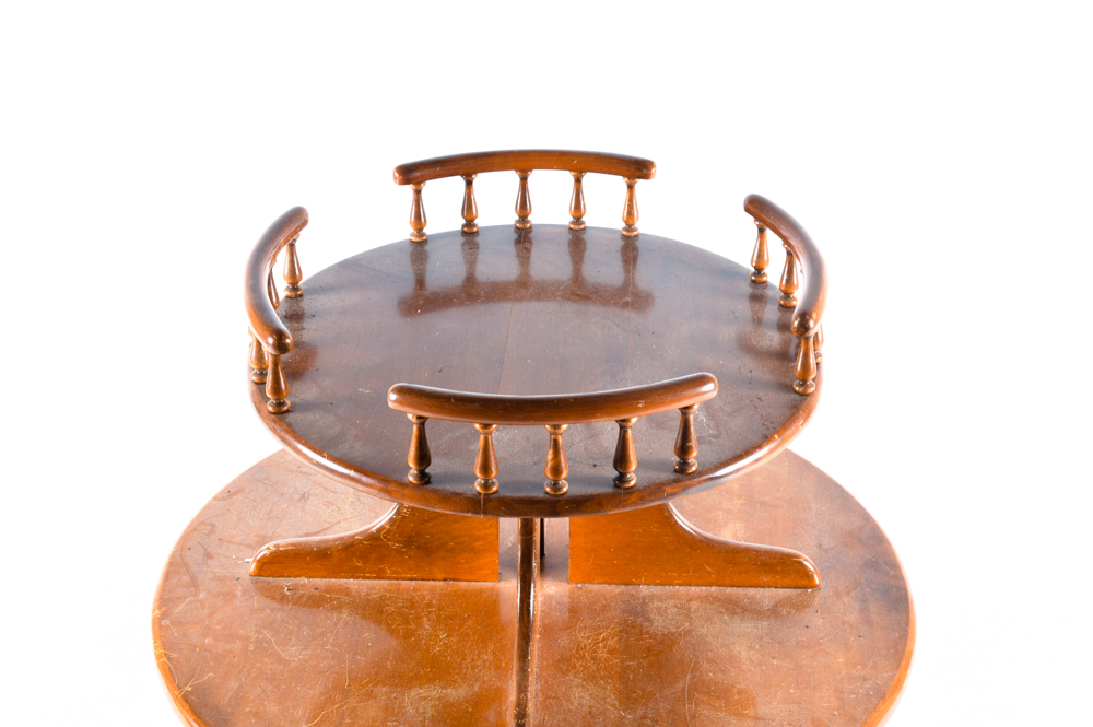 Mid-Century Two Tier Accent Table