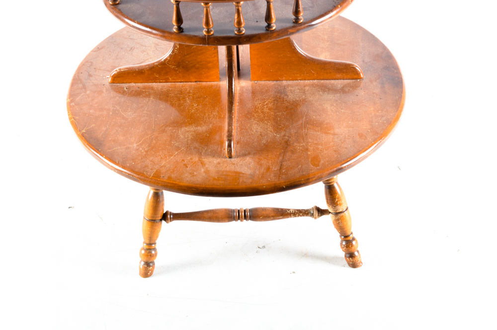 Mid-Century Two Tier Accent Table