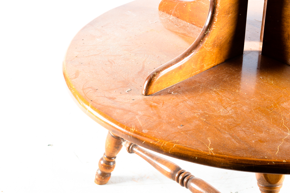 Mid-Century Two Tier Accent Table