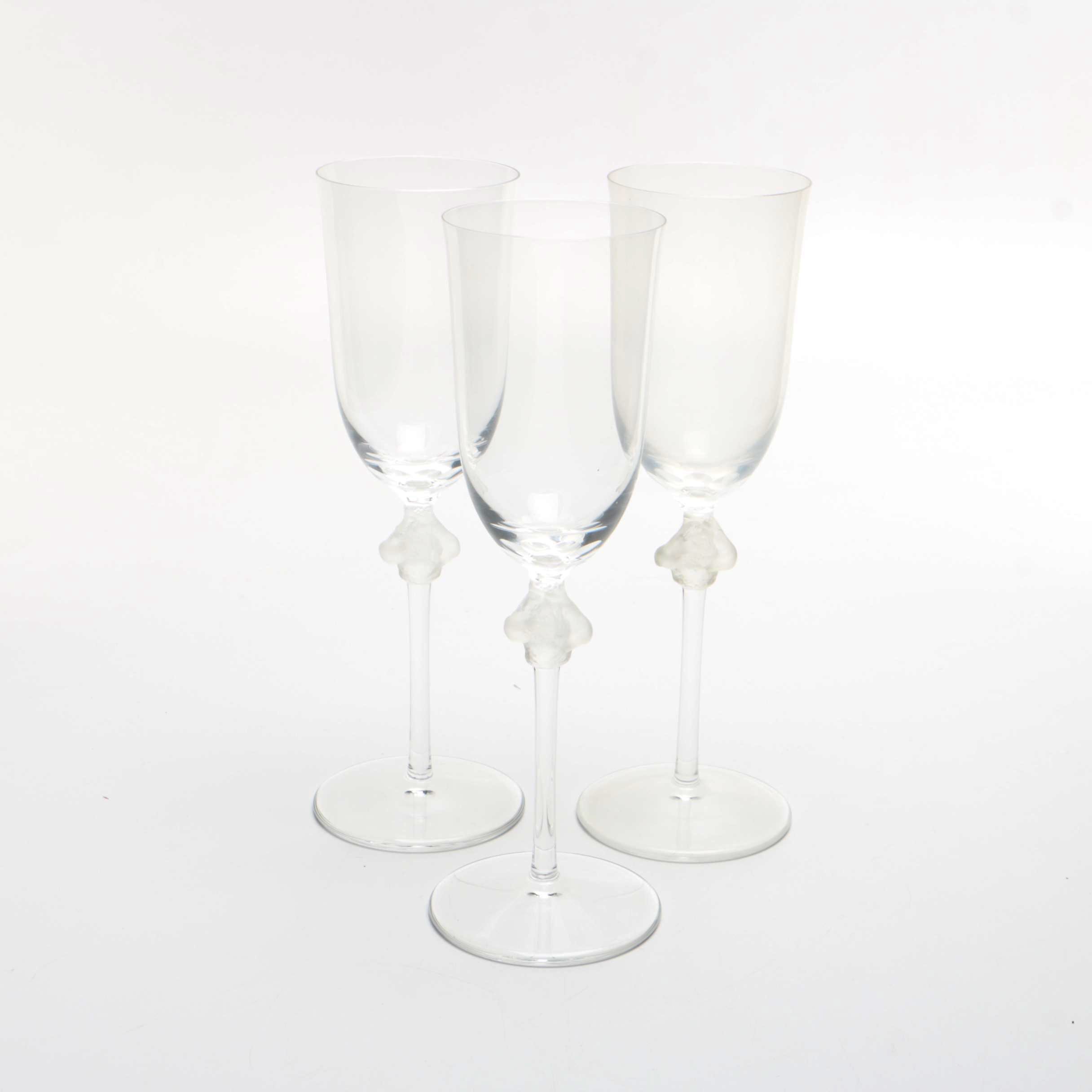 Lalique Champagne Glasses