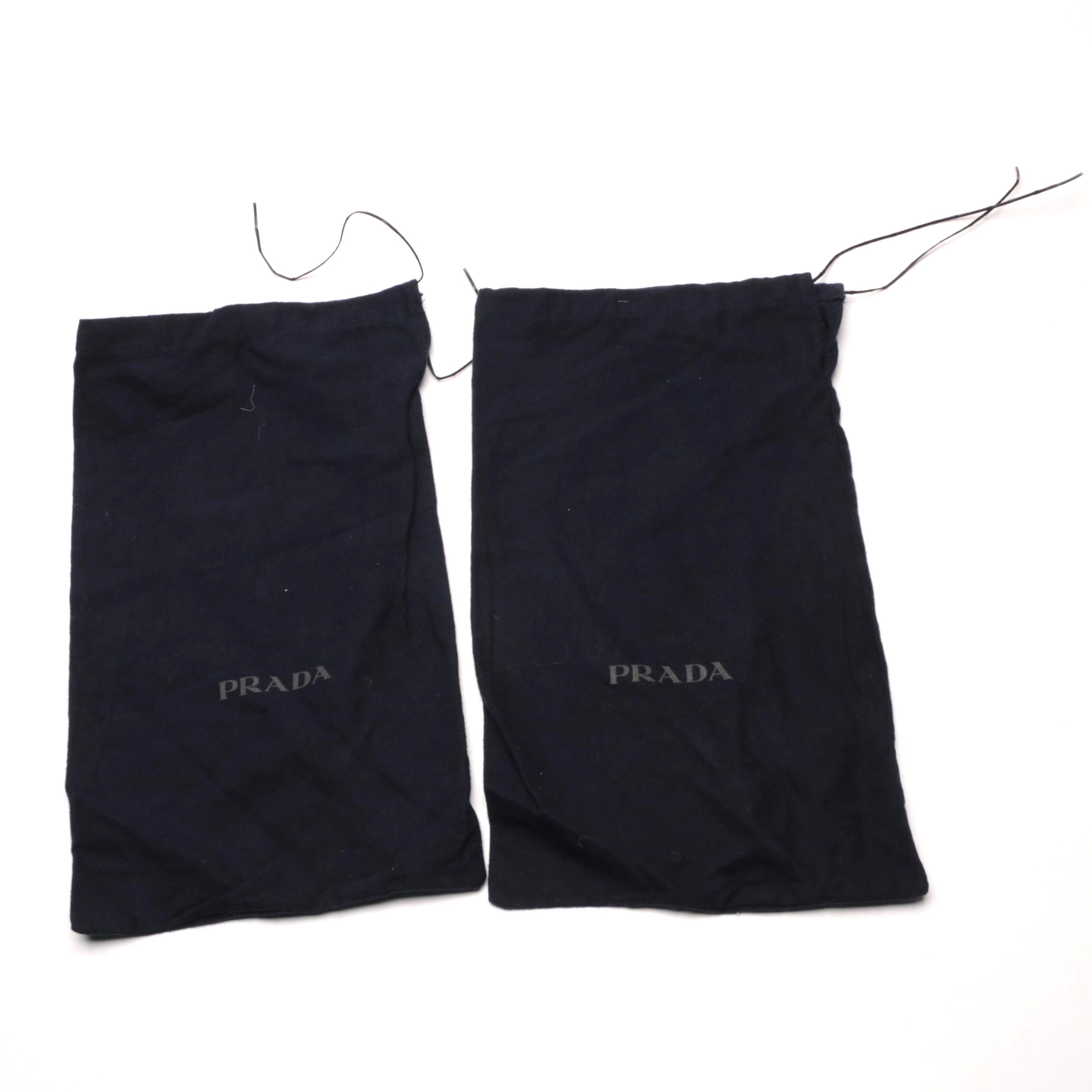 Designer Dust Bags Including Louis Vuitton and Prada