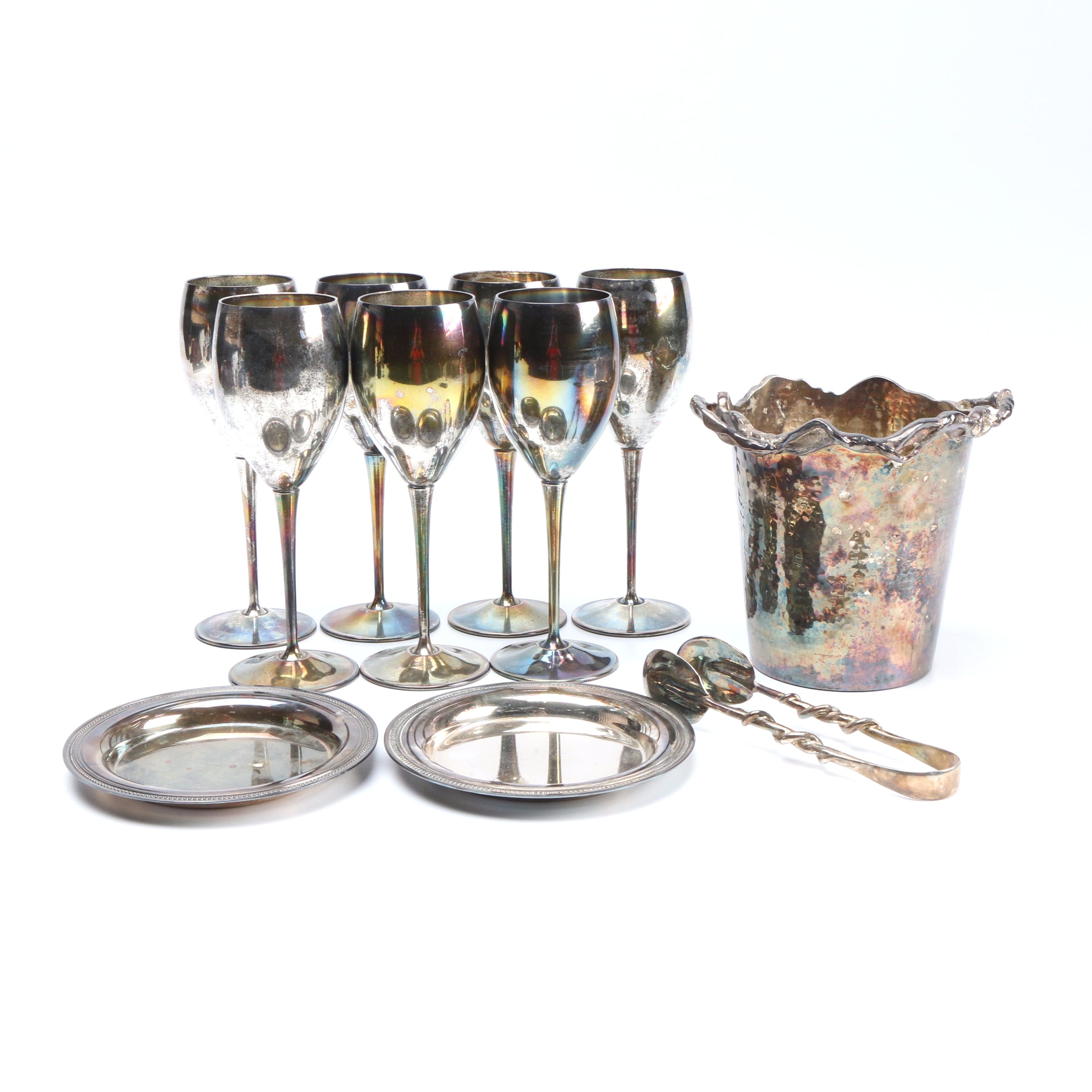 Silver Plate Tableware Featuring Christofle
