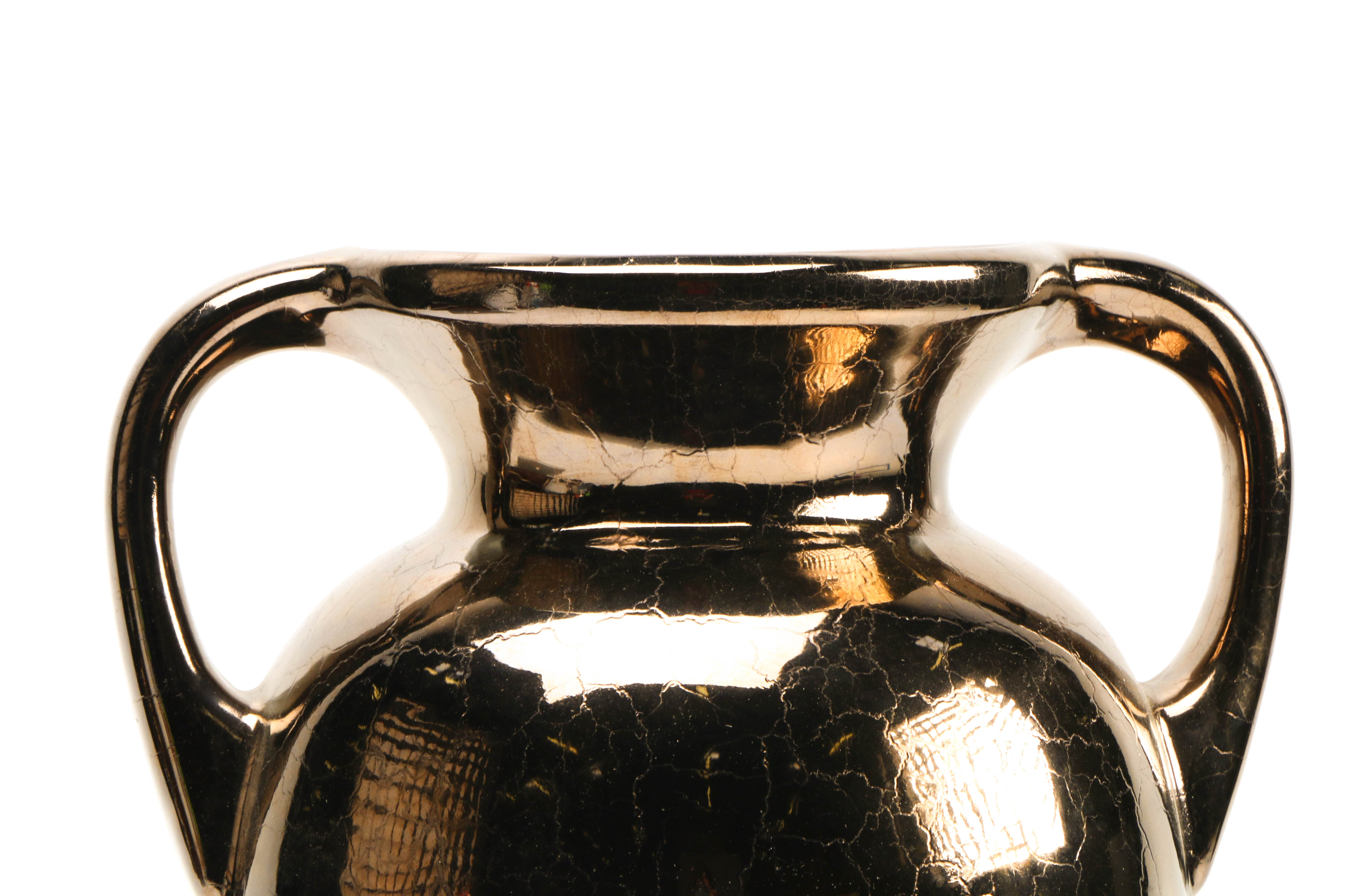 Copper Luster Ware Vase