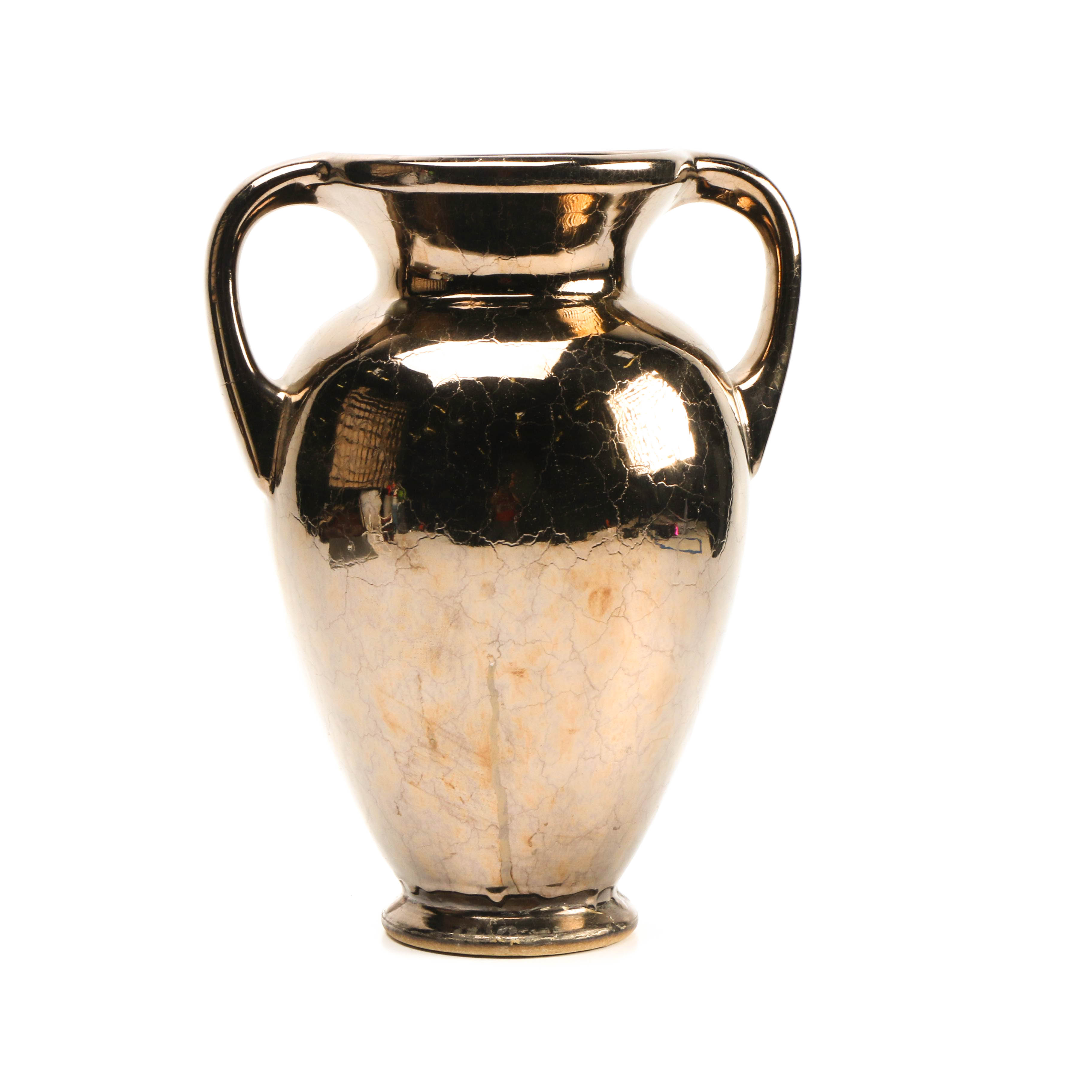 Copper Luster Ware Vase