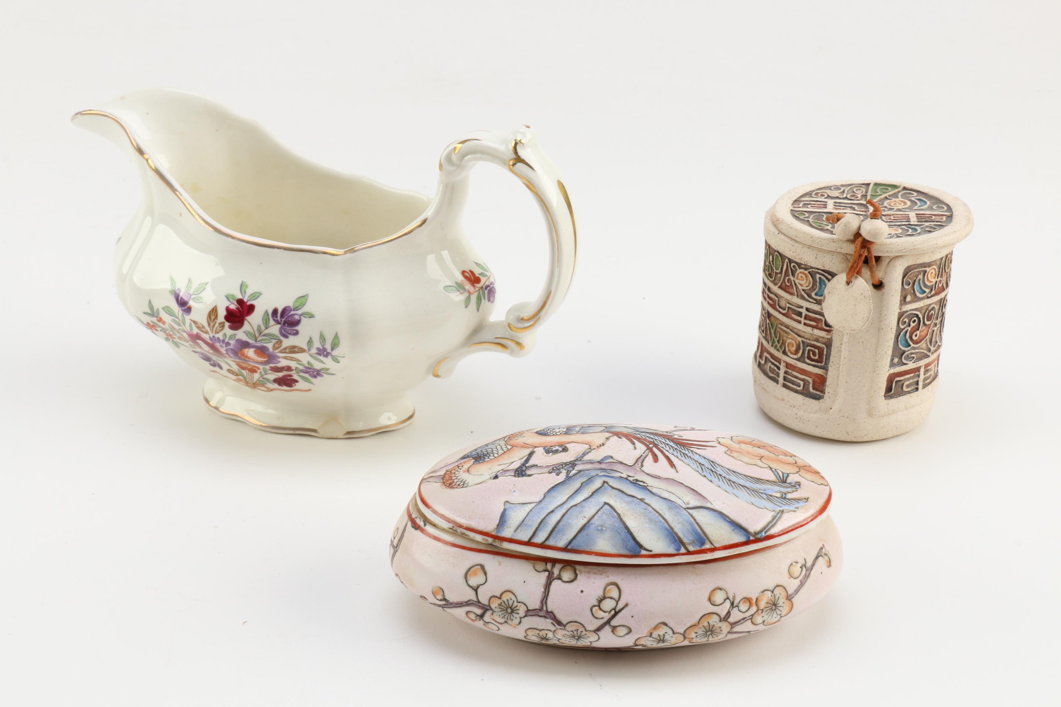 Collection of China and Porcelain Including Wedgwood and Royal Worcester