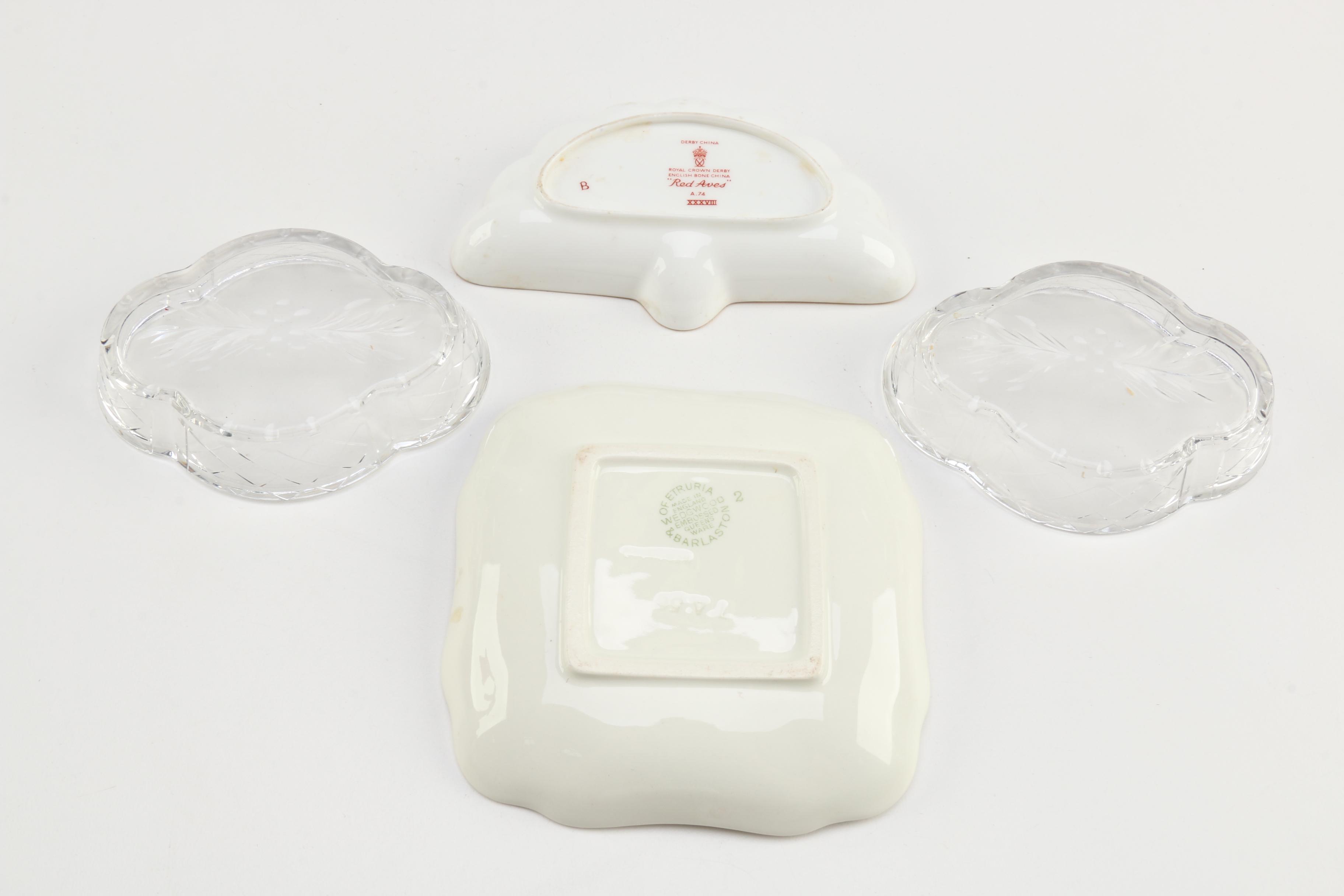 Collection of China and Porcelain Including Wedgwood and Royal Worcester