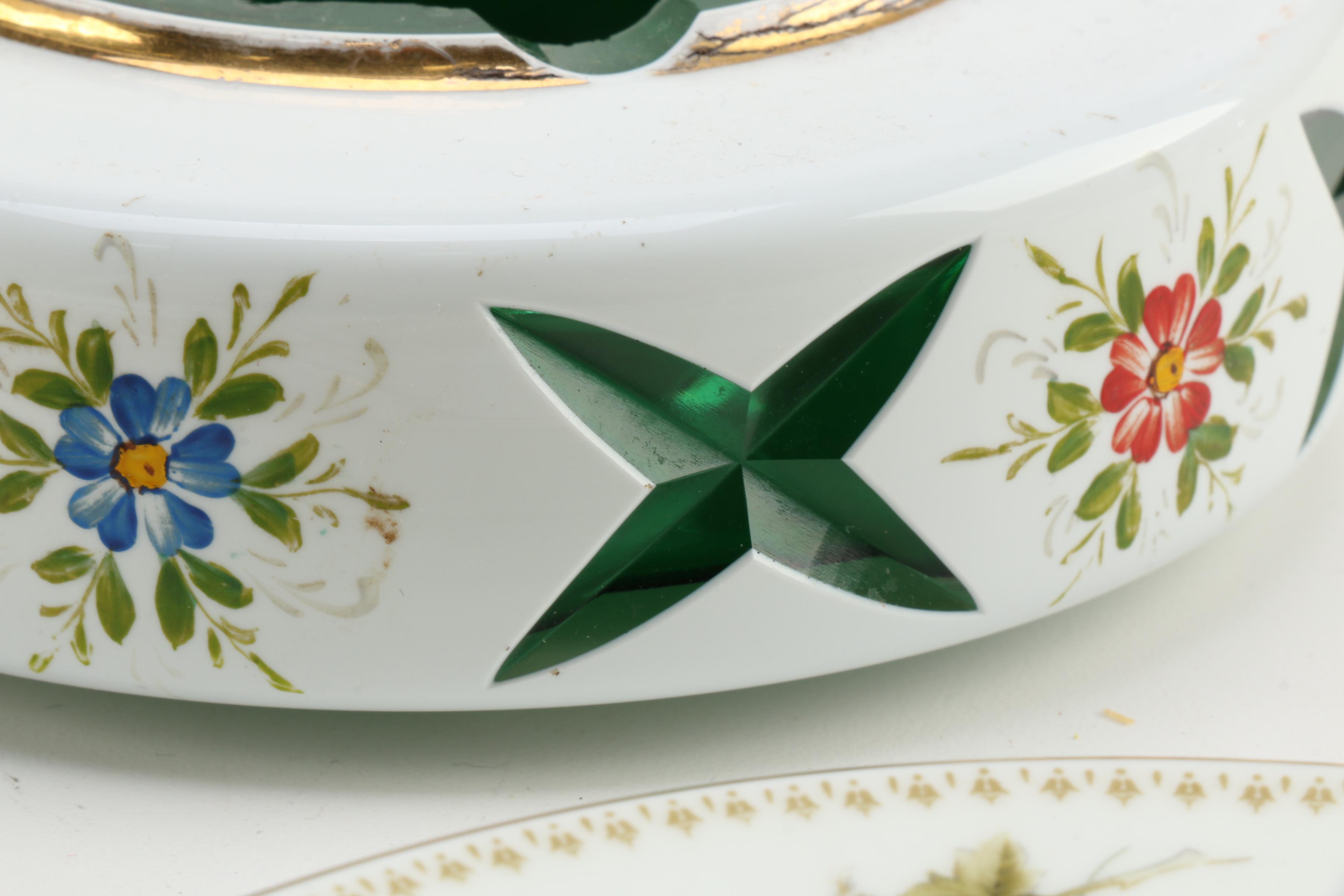 Collection of China and Porcelain Including Wedgwood and Royal Worcester