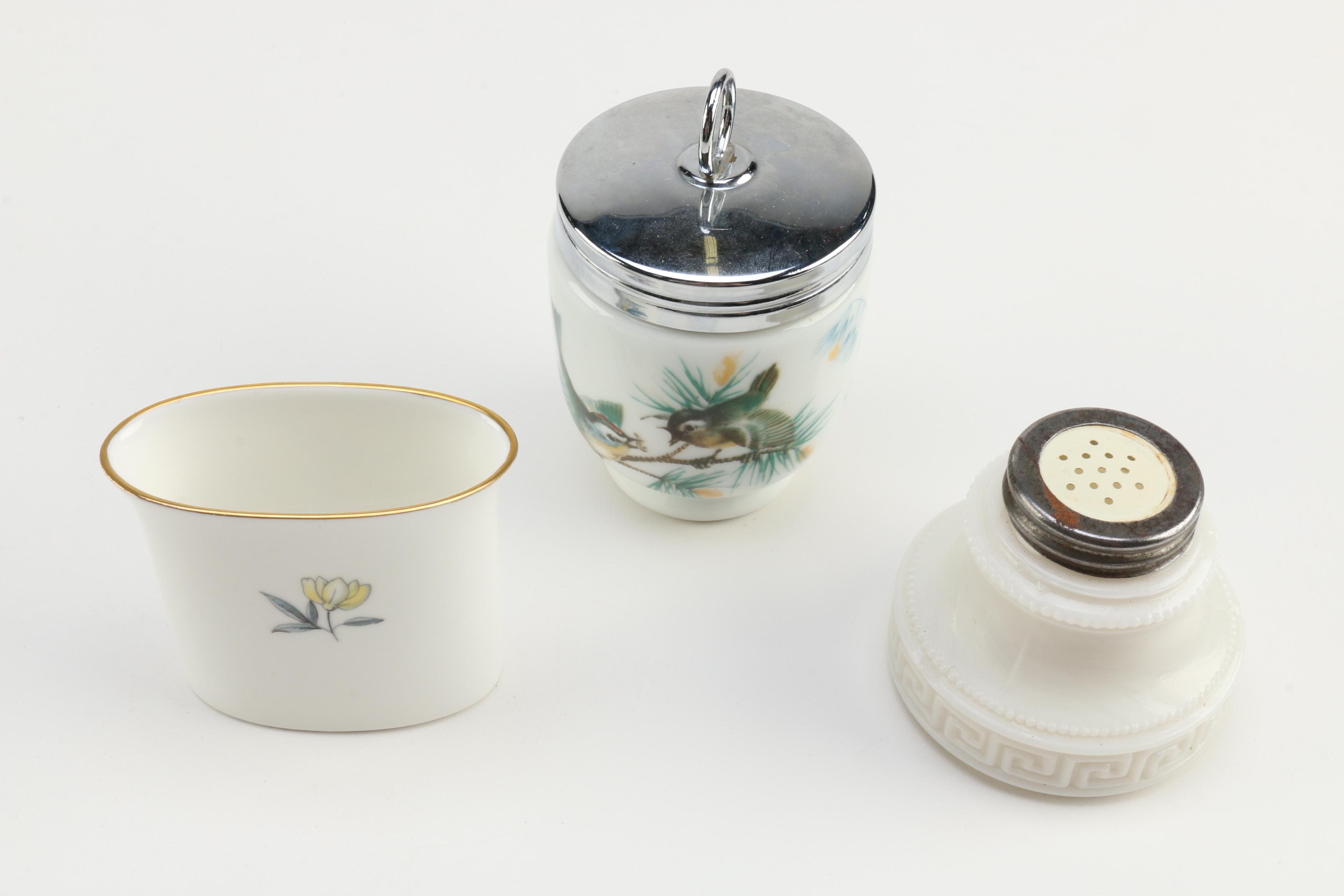 Collection of China and Porcelain Including Wedgwood and Royal Worcester