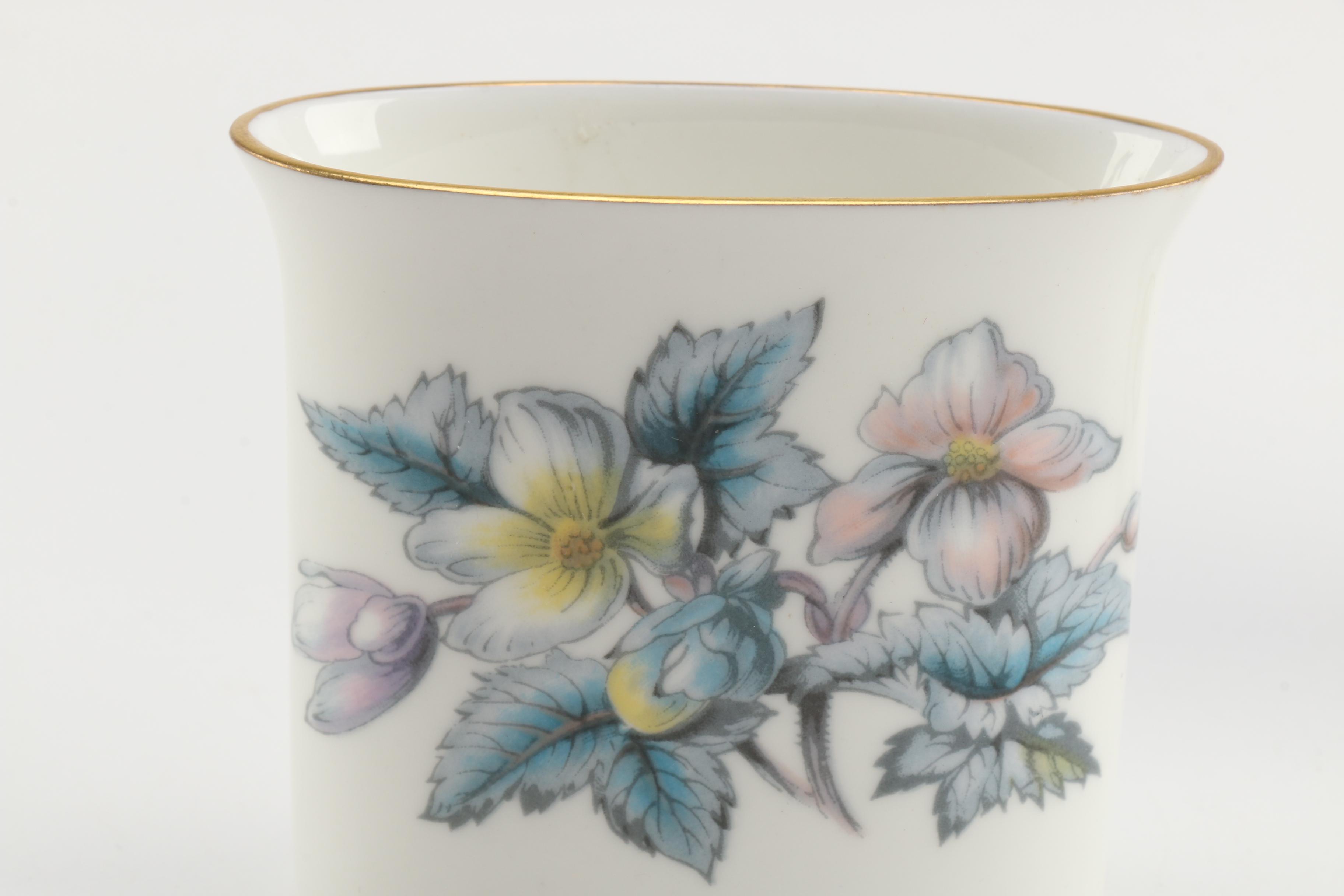 Collection of China and Porcelain Including Wedgwood and Royal Worcester