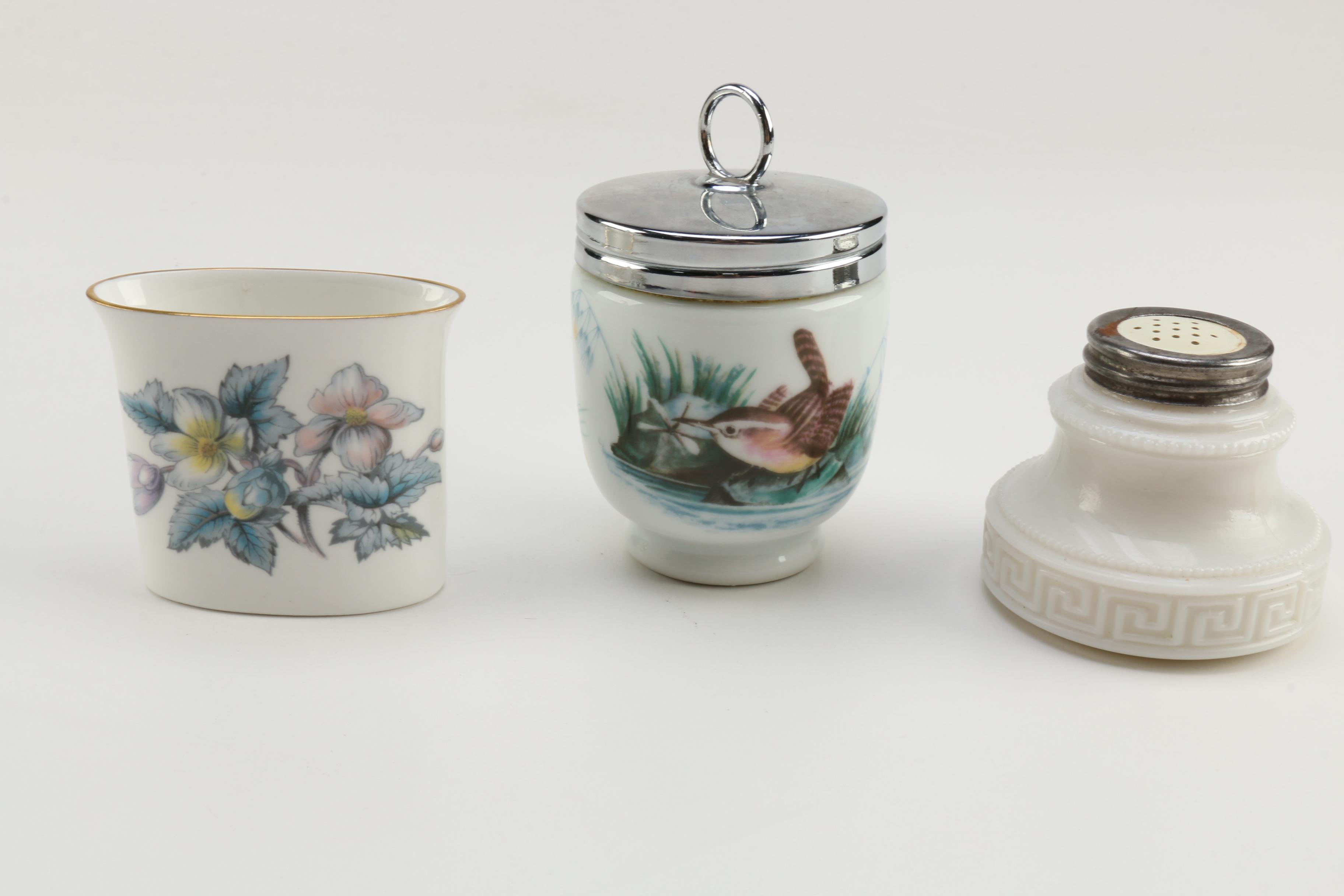 Collection of China and Porcelain Including Wedgwood and Royal Worcester