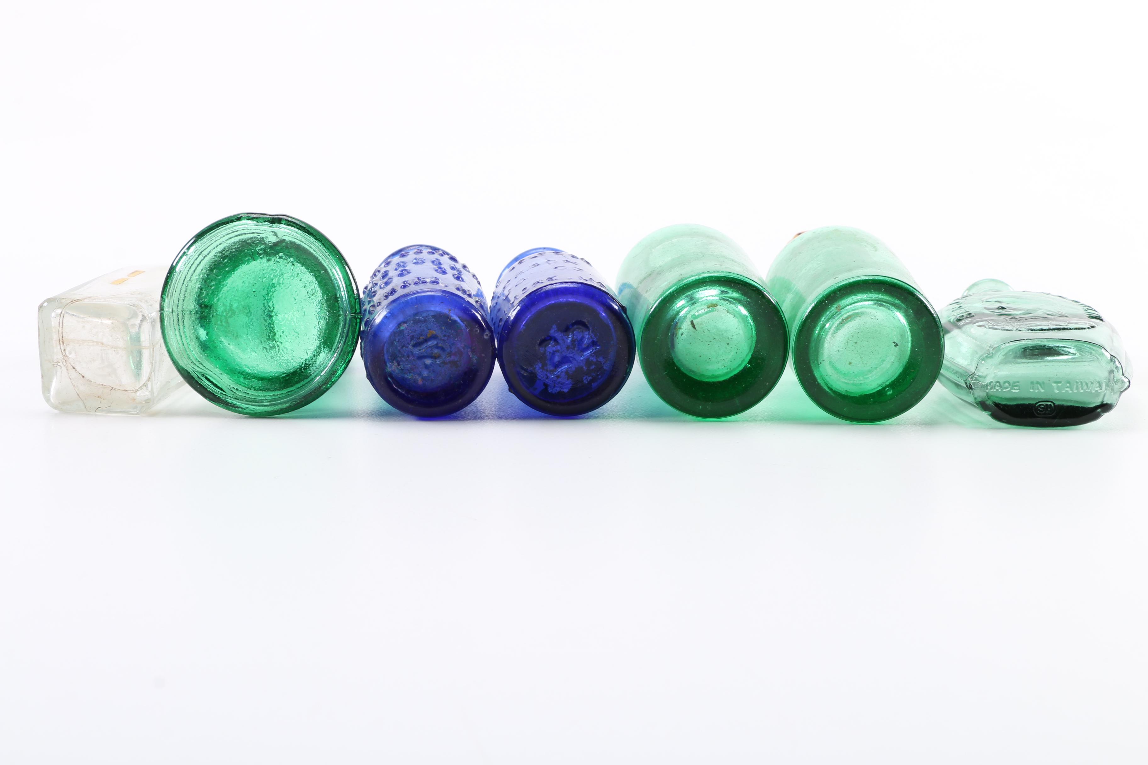 Colored Glass Bottles