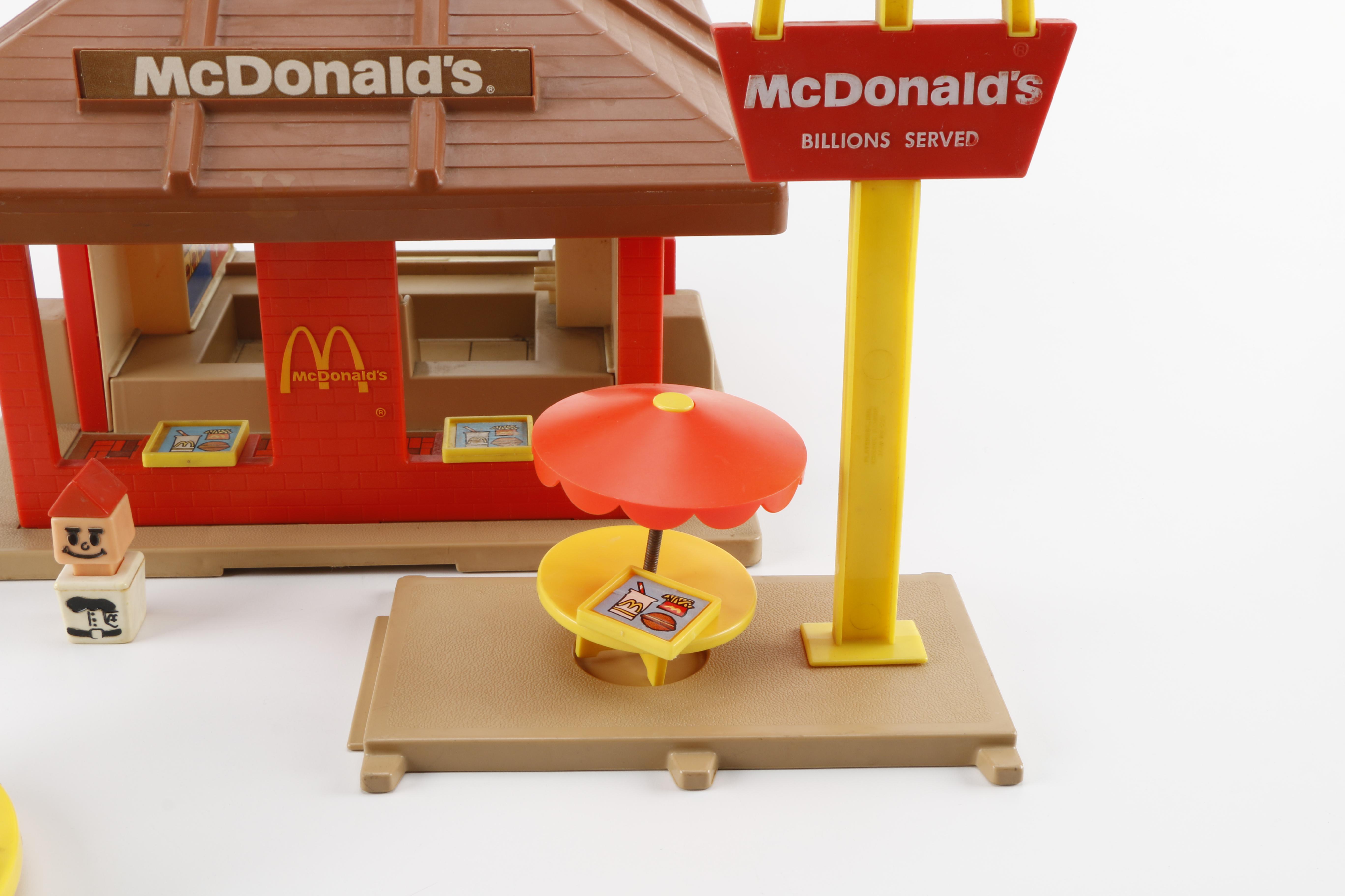 1974 Playskool McDonald's Playset