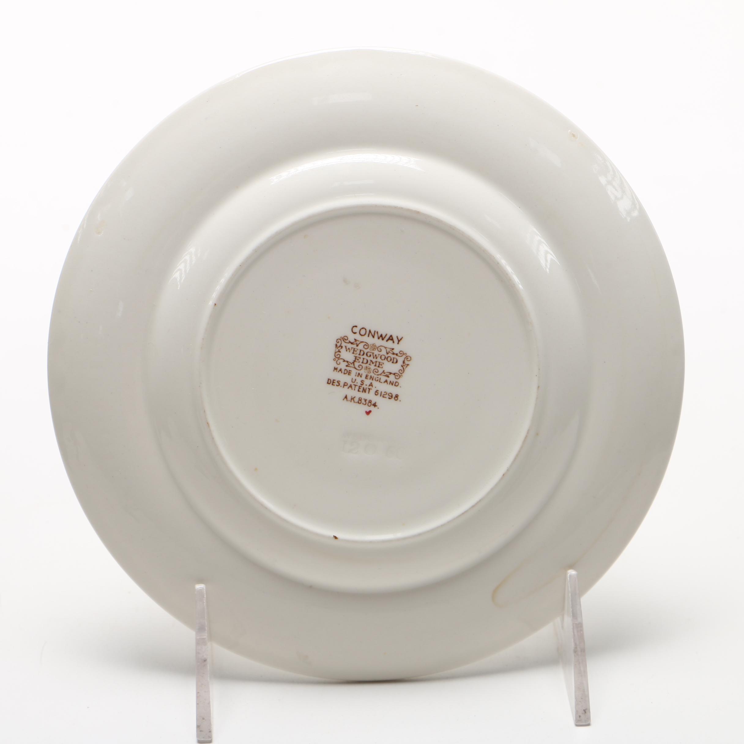 Wedgwood "Conway Edme" Plate