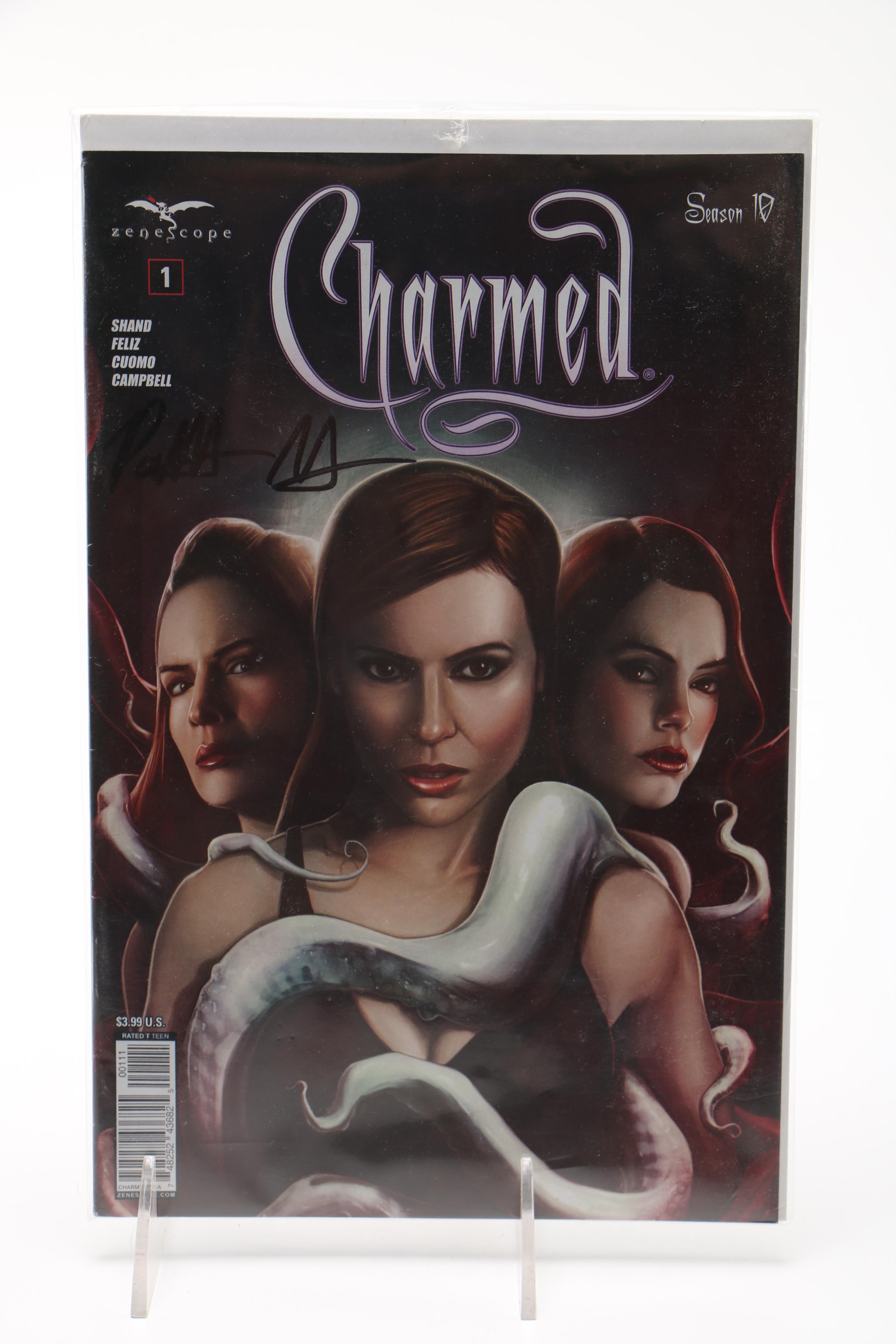 Signed Modern "Charmed" and "Five Ghosts" Comics