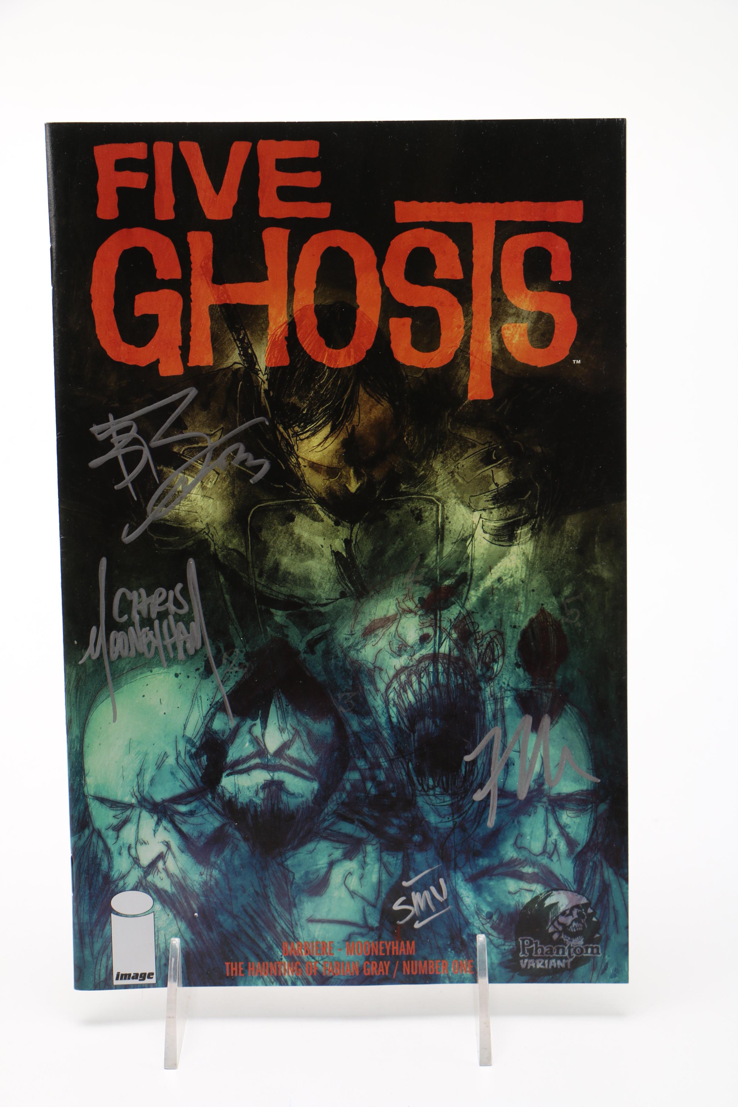 Signed Modern "Charmed" and "Five Ghosts" Comics