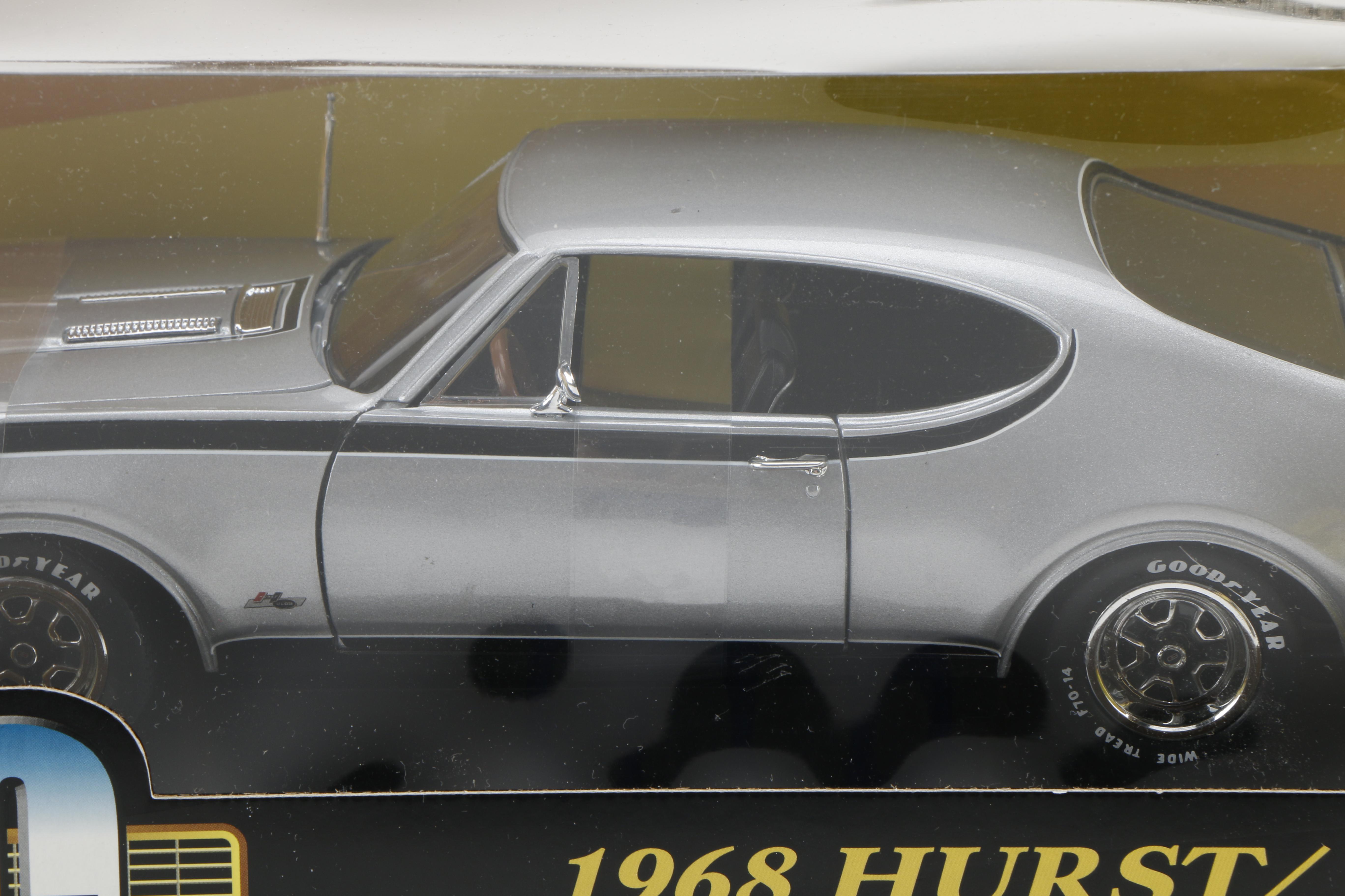 Three American Muscle Die-Cast Cars