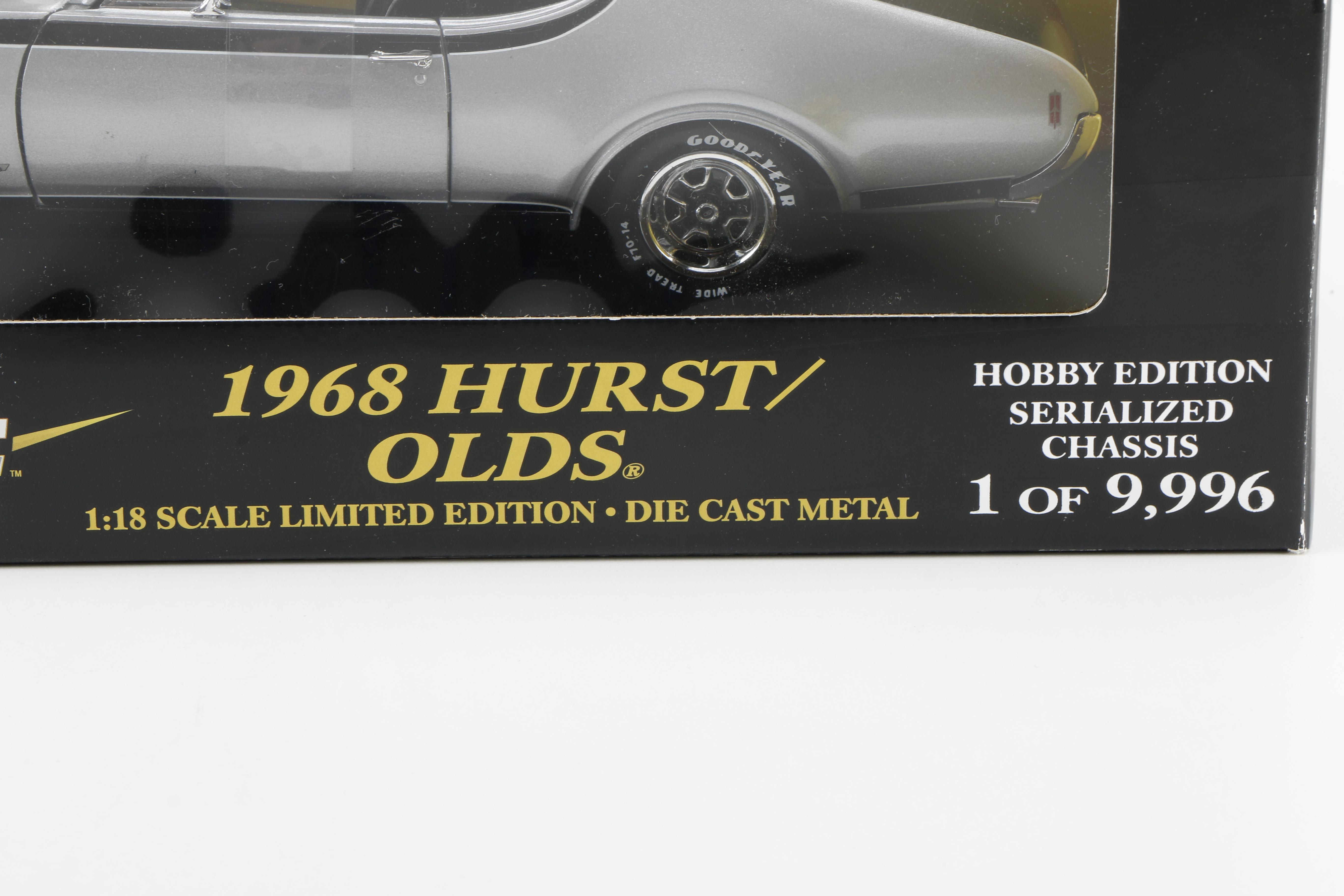 Three American Muscle Die-Cast Cars