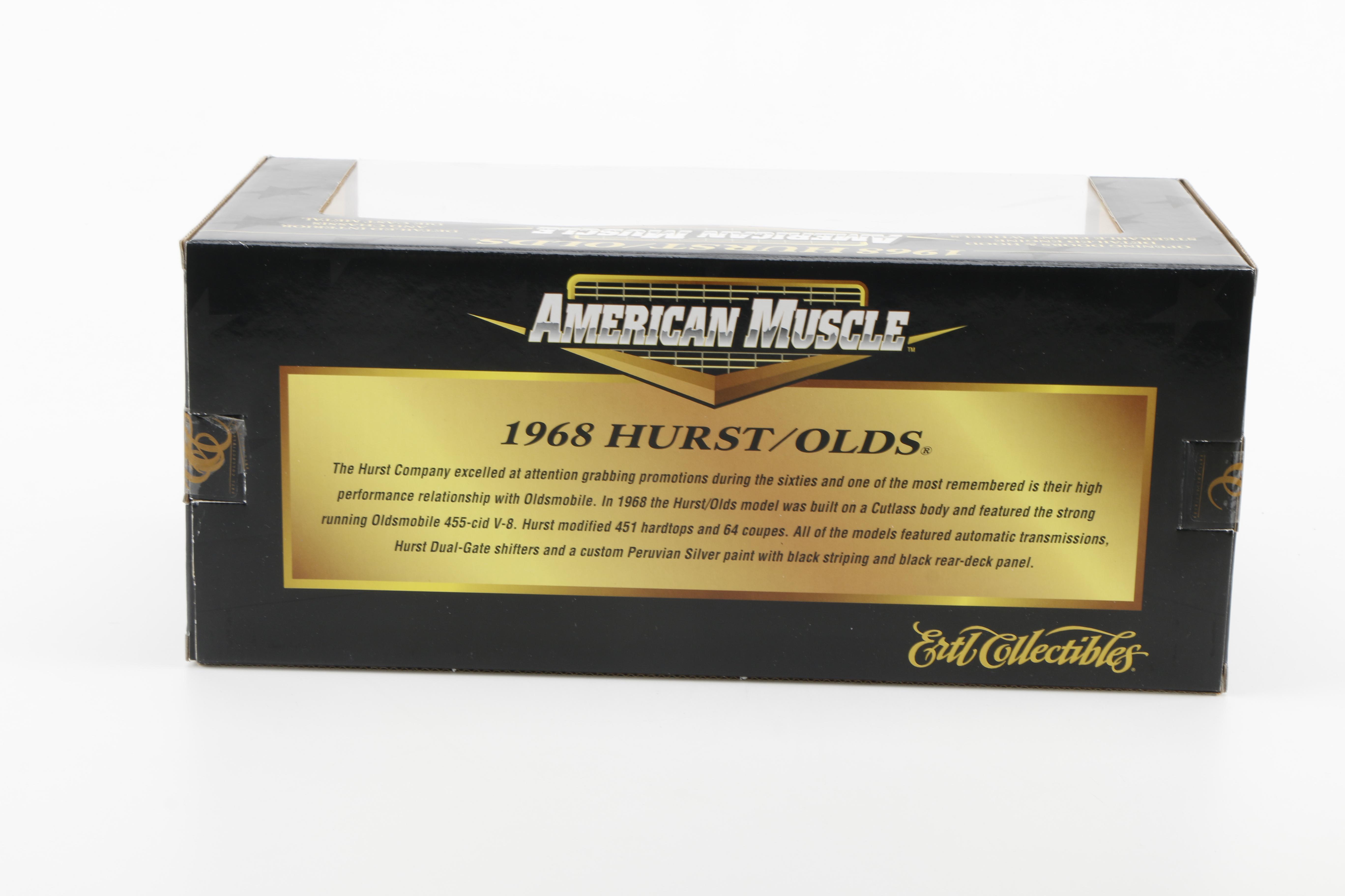Three American Muscle Die-Cast Cars
