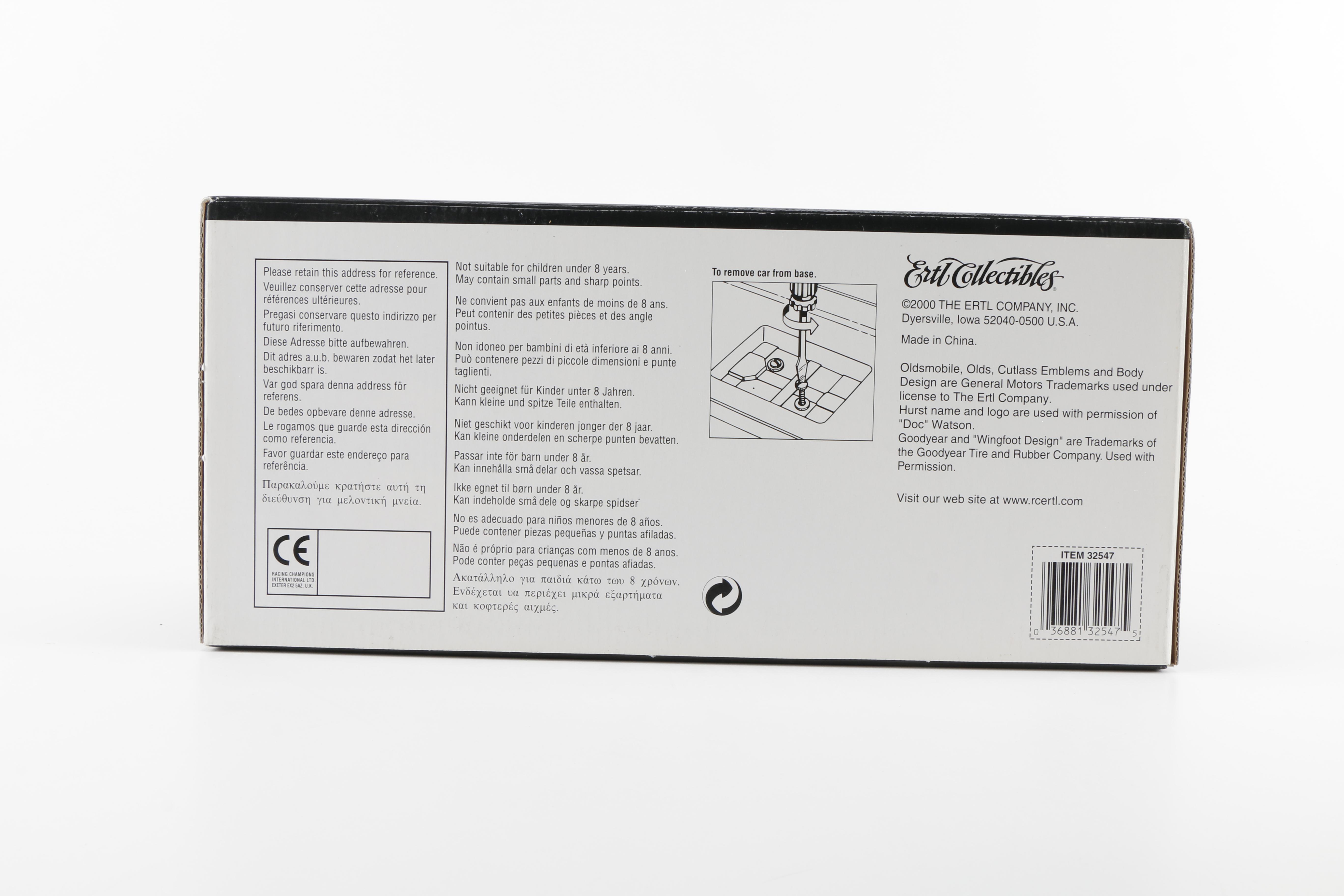 Three American Muscle Die-Cast Cars