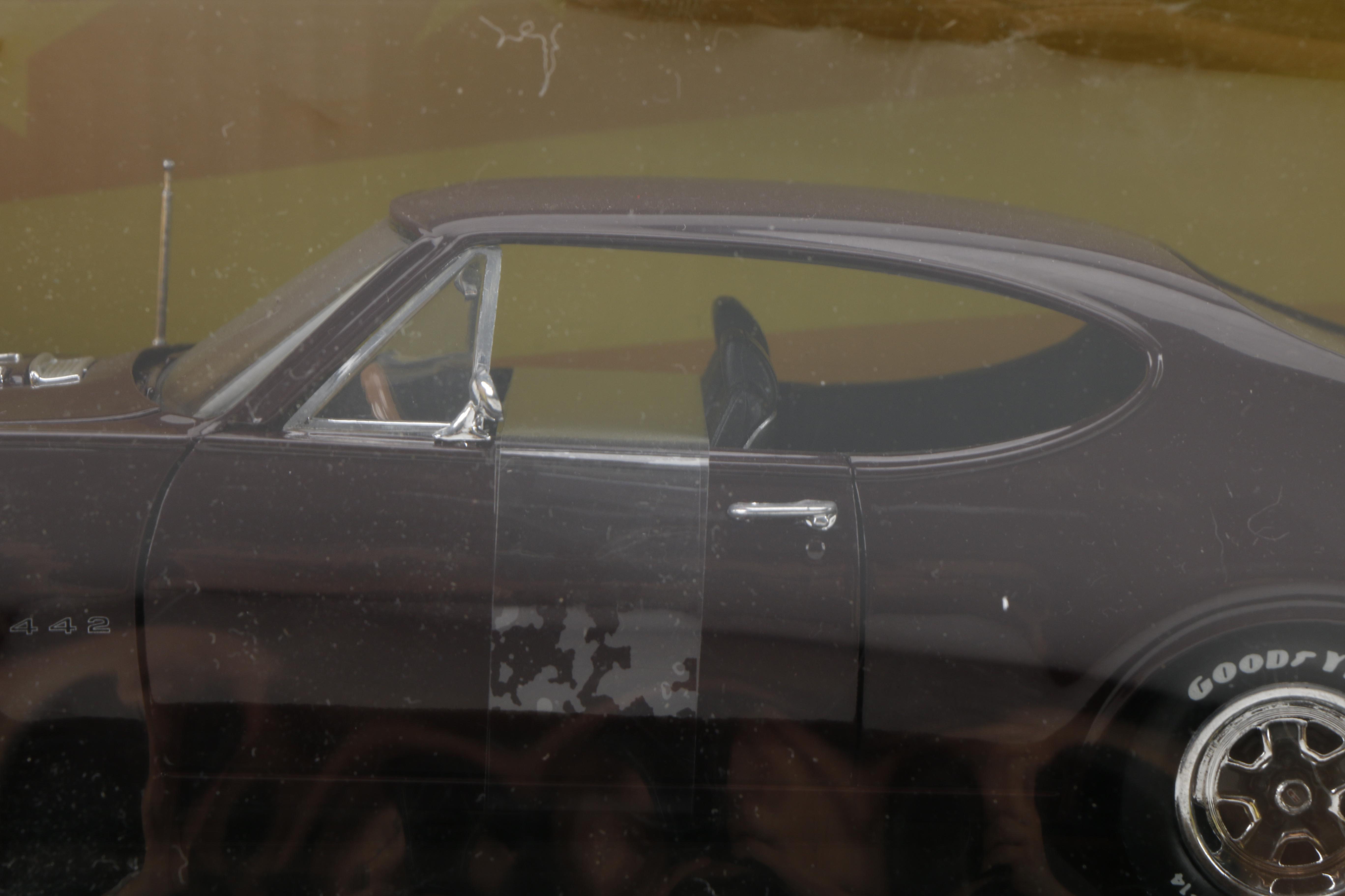 Three American Muscle Die-Cast Cars