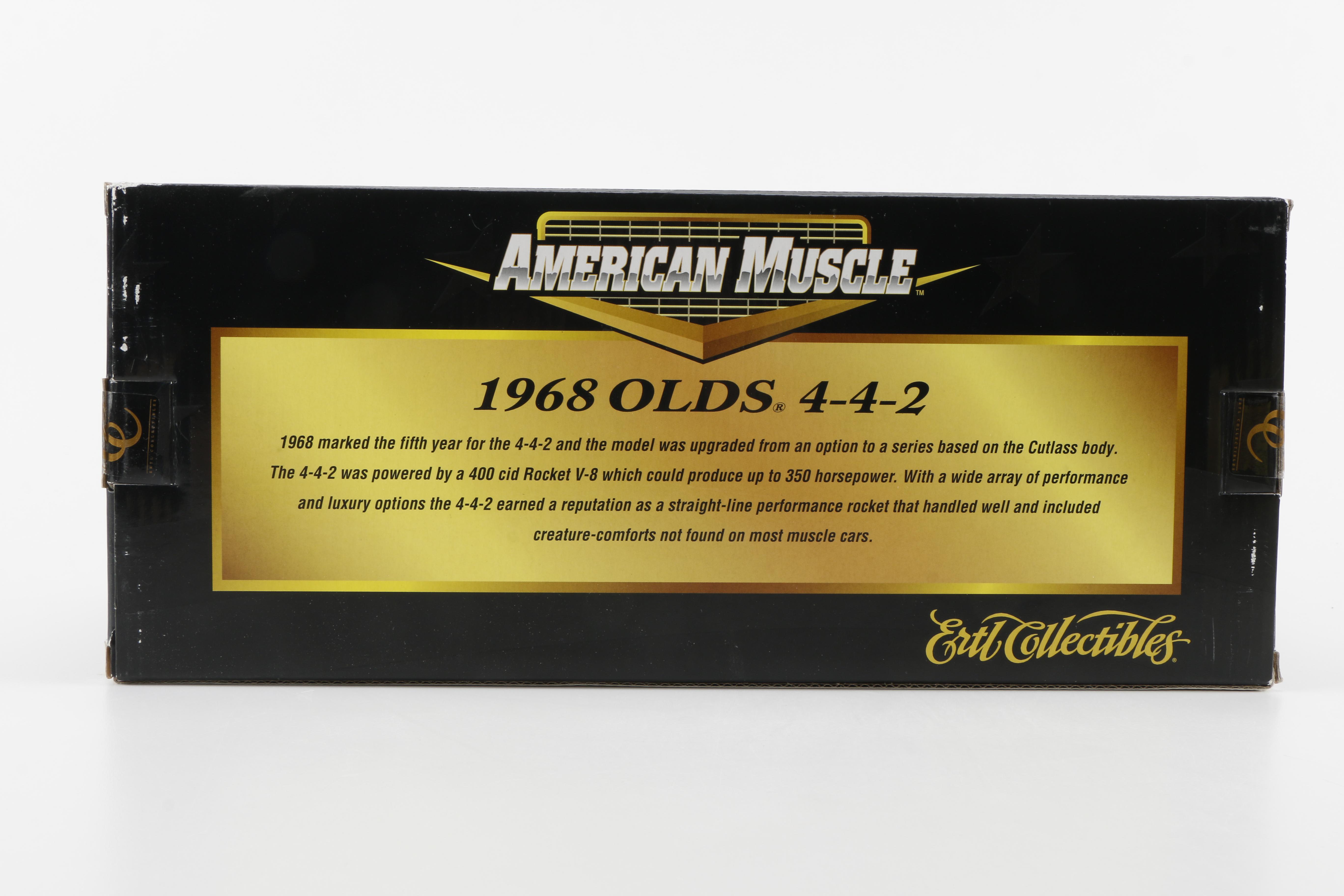 Three American Muscle Die-Cast Cars