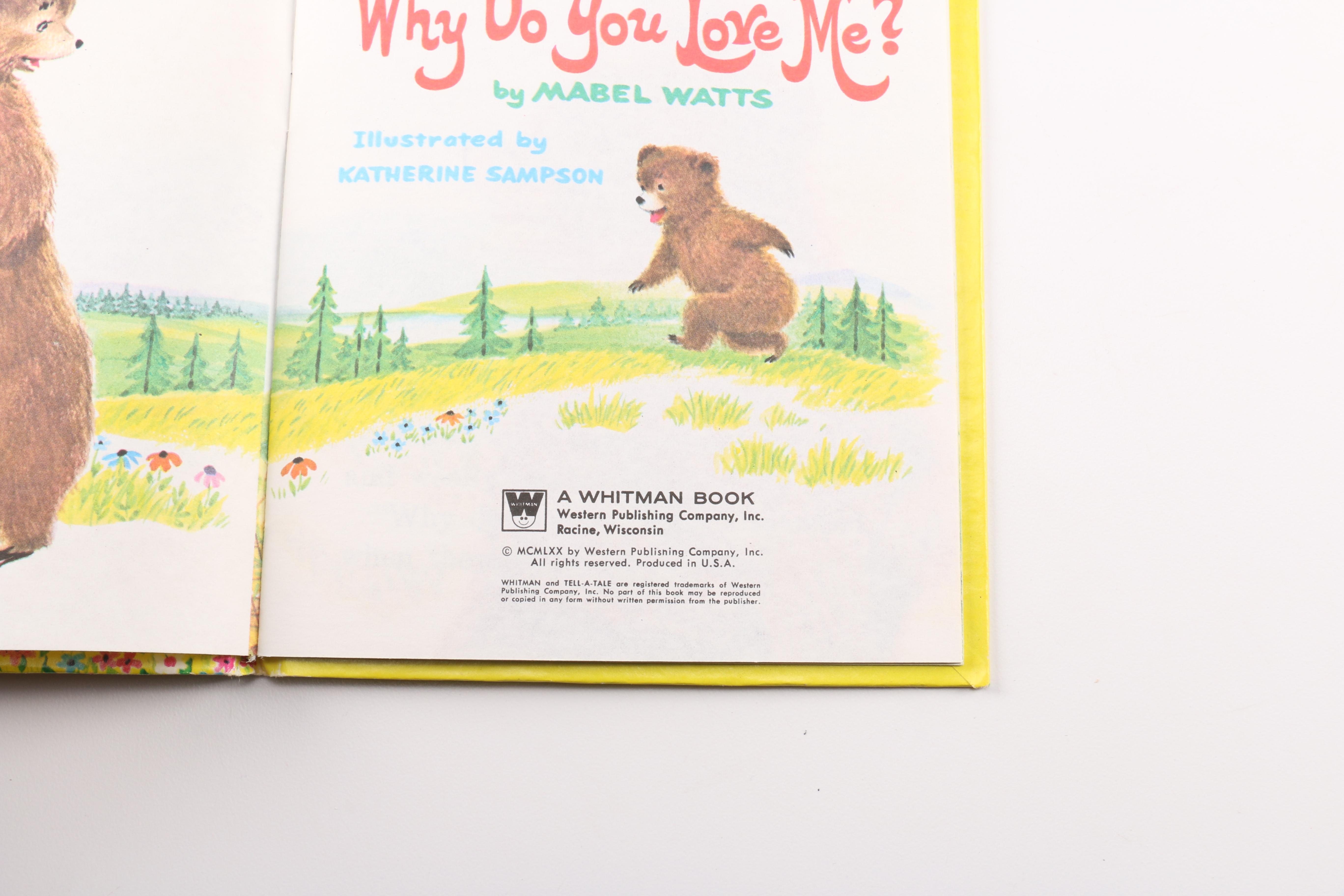 Generous Selection of Children's Vintage Books Including Little Golden Books