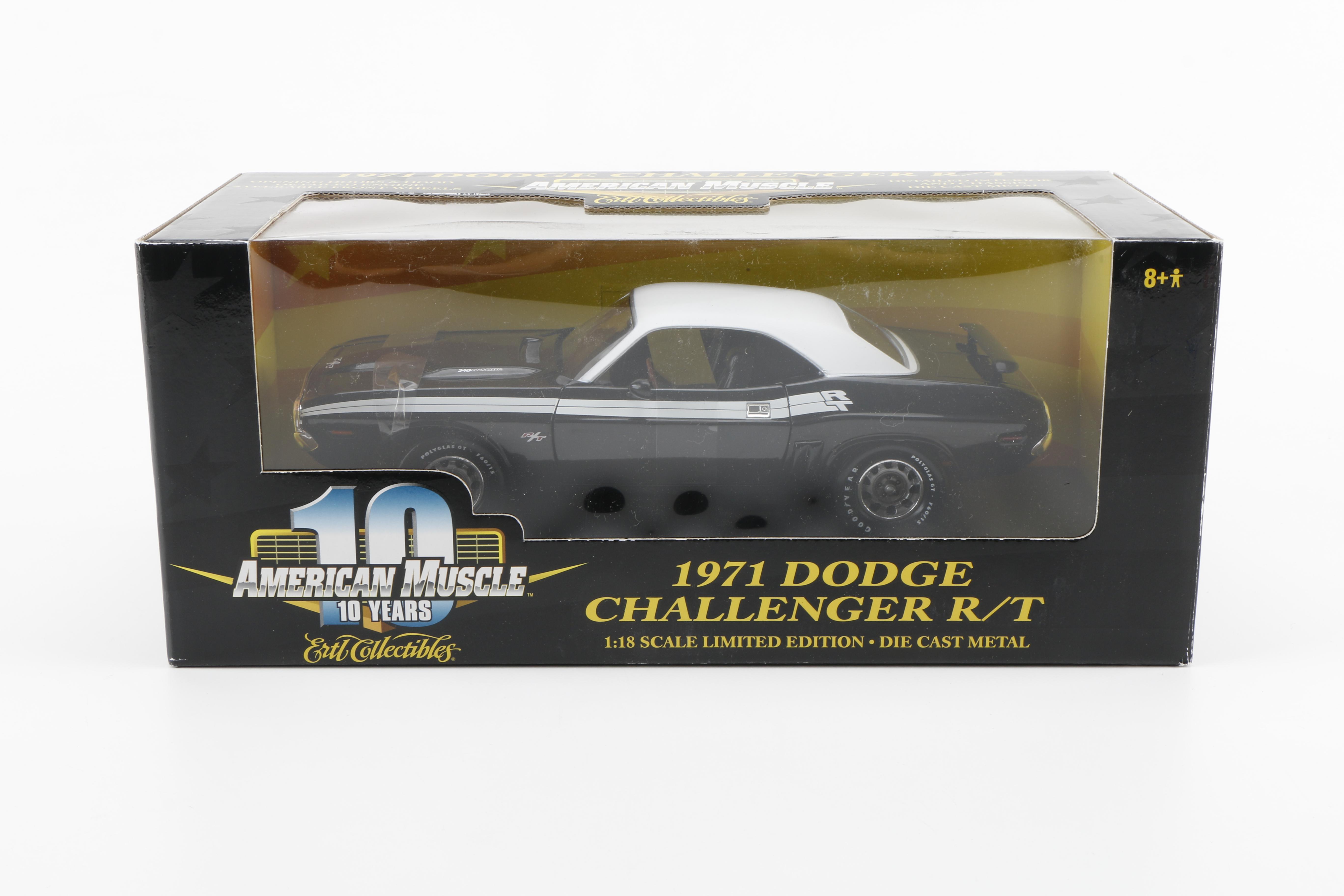 Three American Muscle Die-Cast Cars