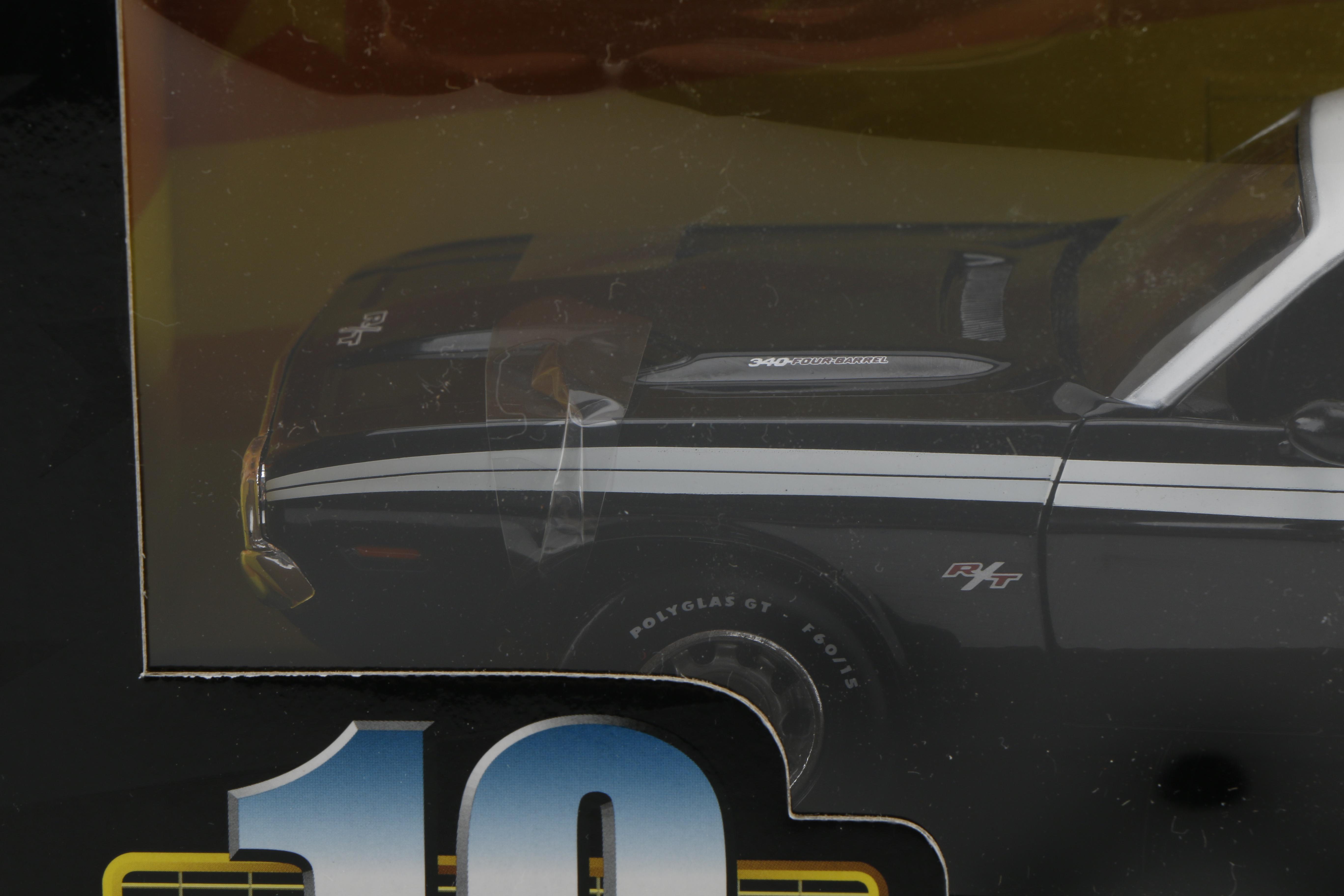 Three American Muscle Die-Cast Cars