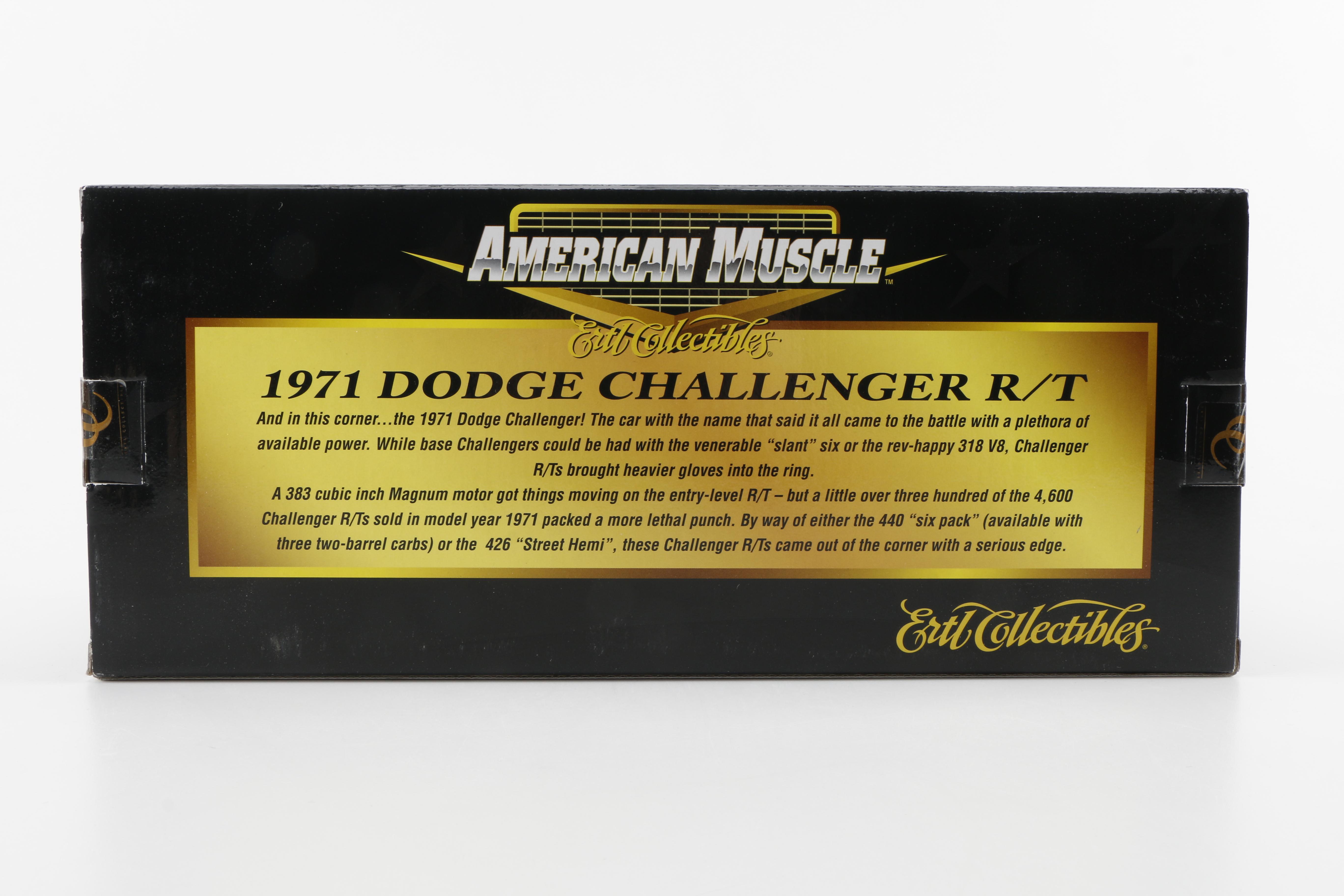 Three American Muscle Die-Cast Cars