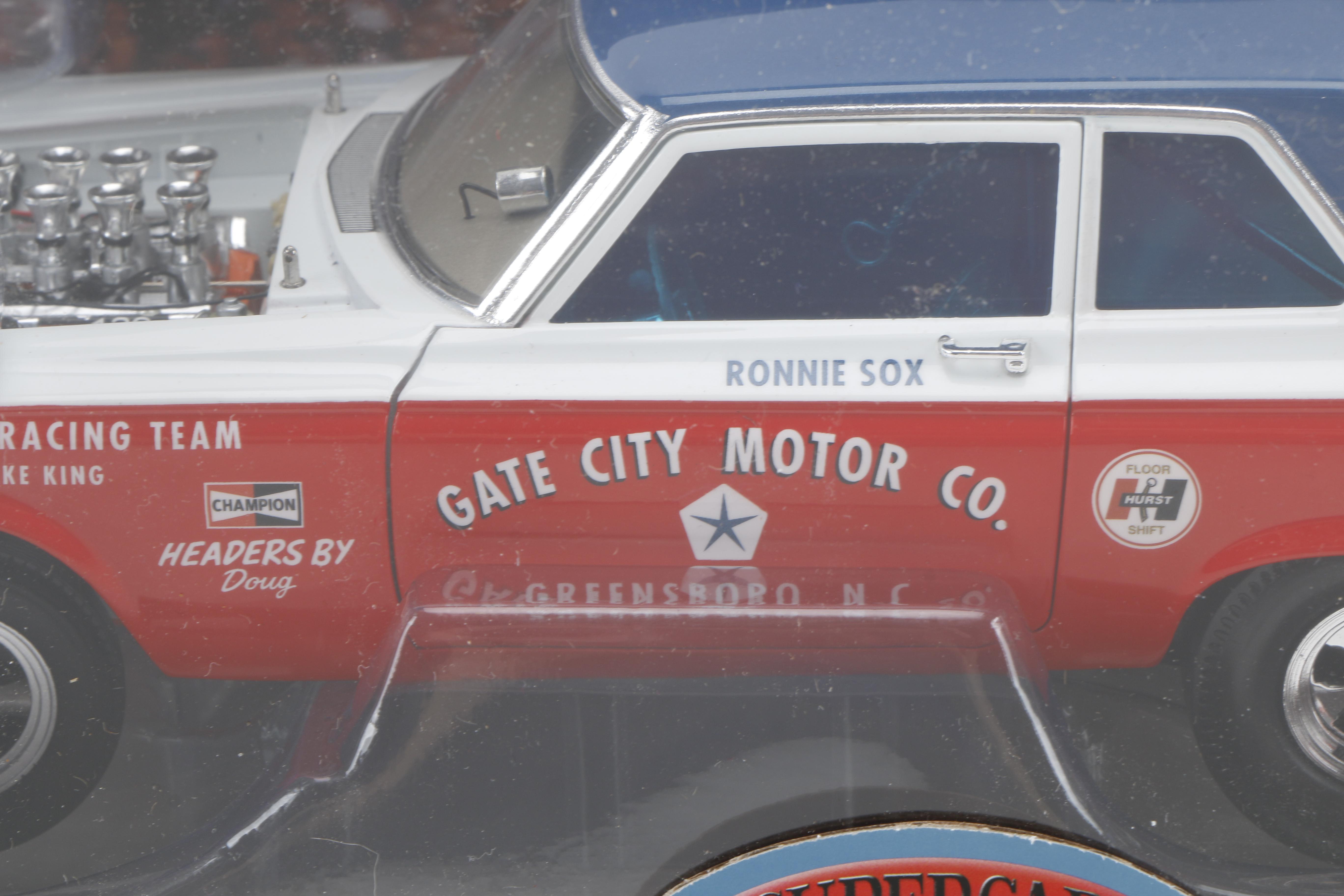 Sox & Martin 1960s Die-Cast Drag Racing Cars