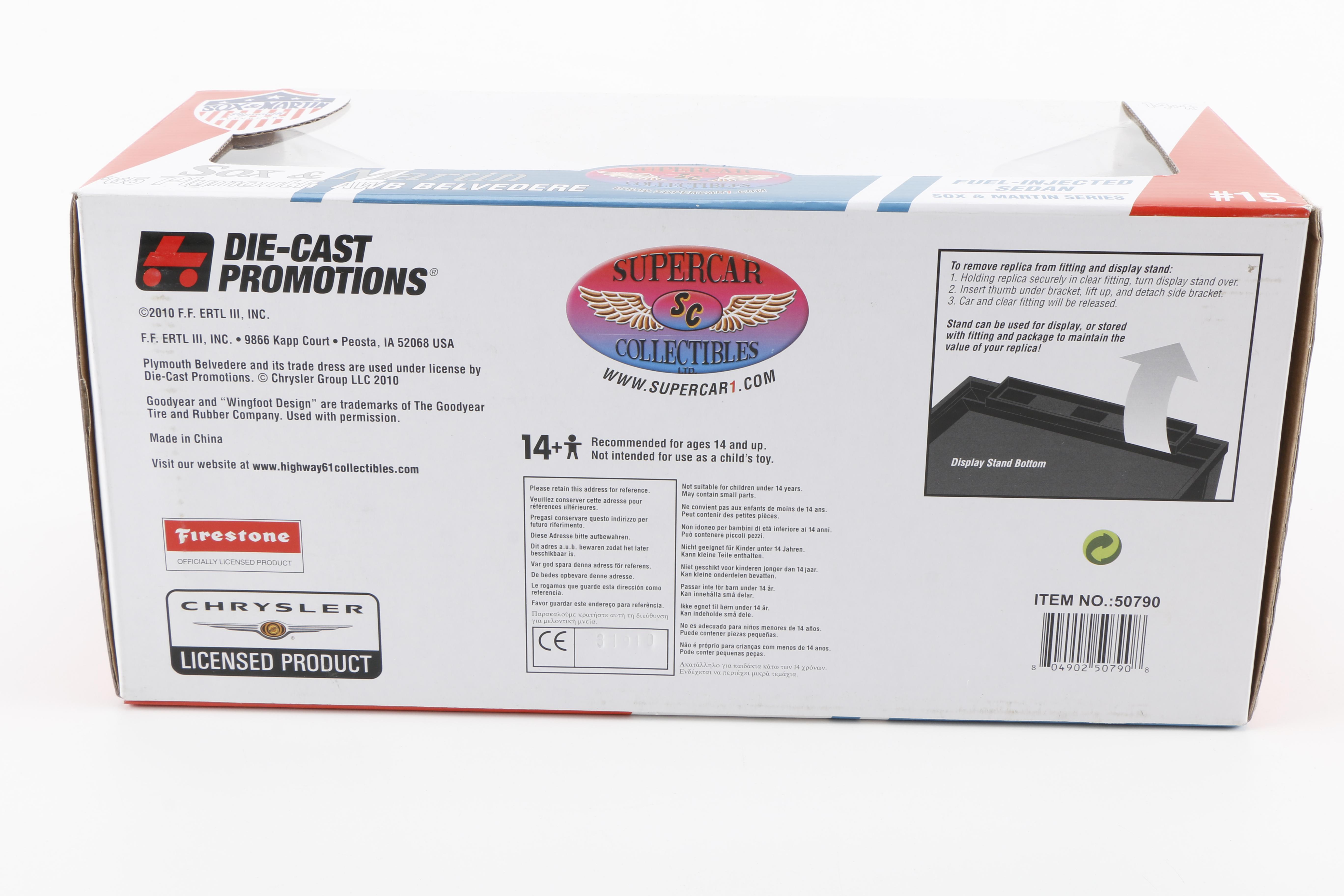 Sox & Martin 1960s Die-Cast Drag Racing Cars