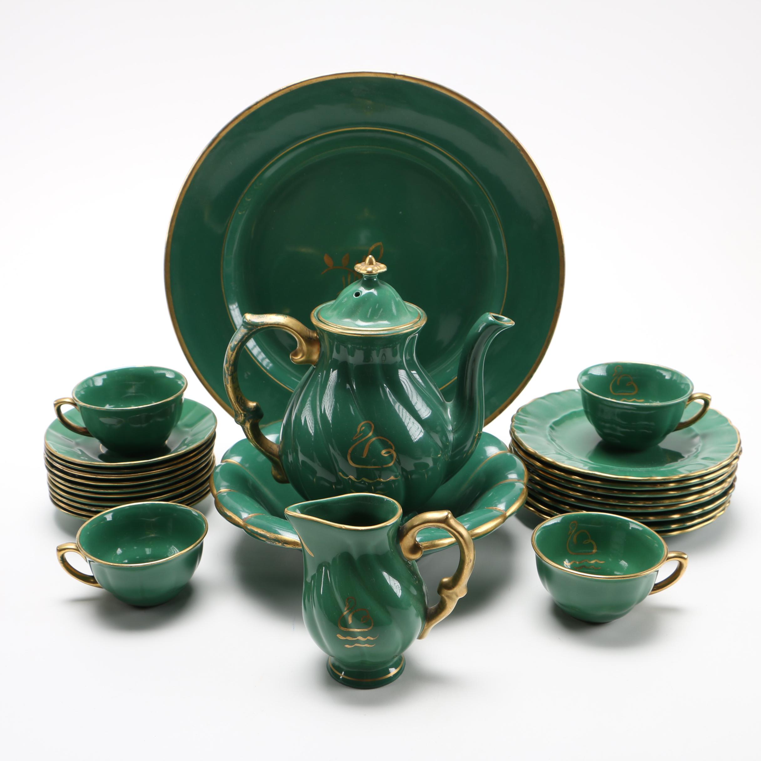 Egersund Norge Ceramic Tea and Dessert Set