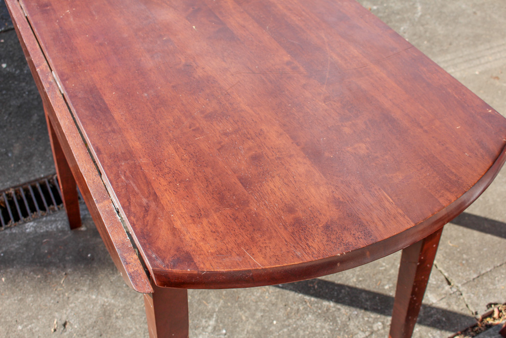 Mission Style Wood Table and Chairs