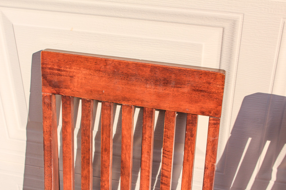 Mission Style Wood Table and Chairs