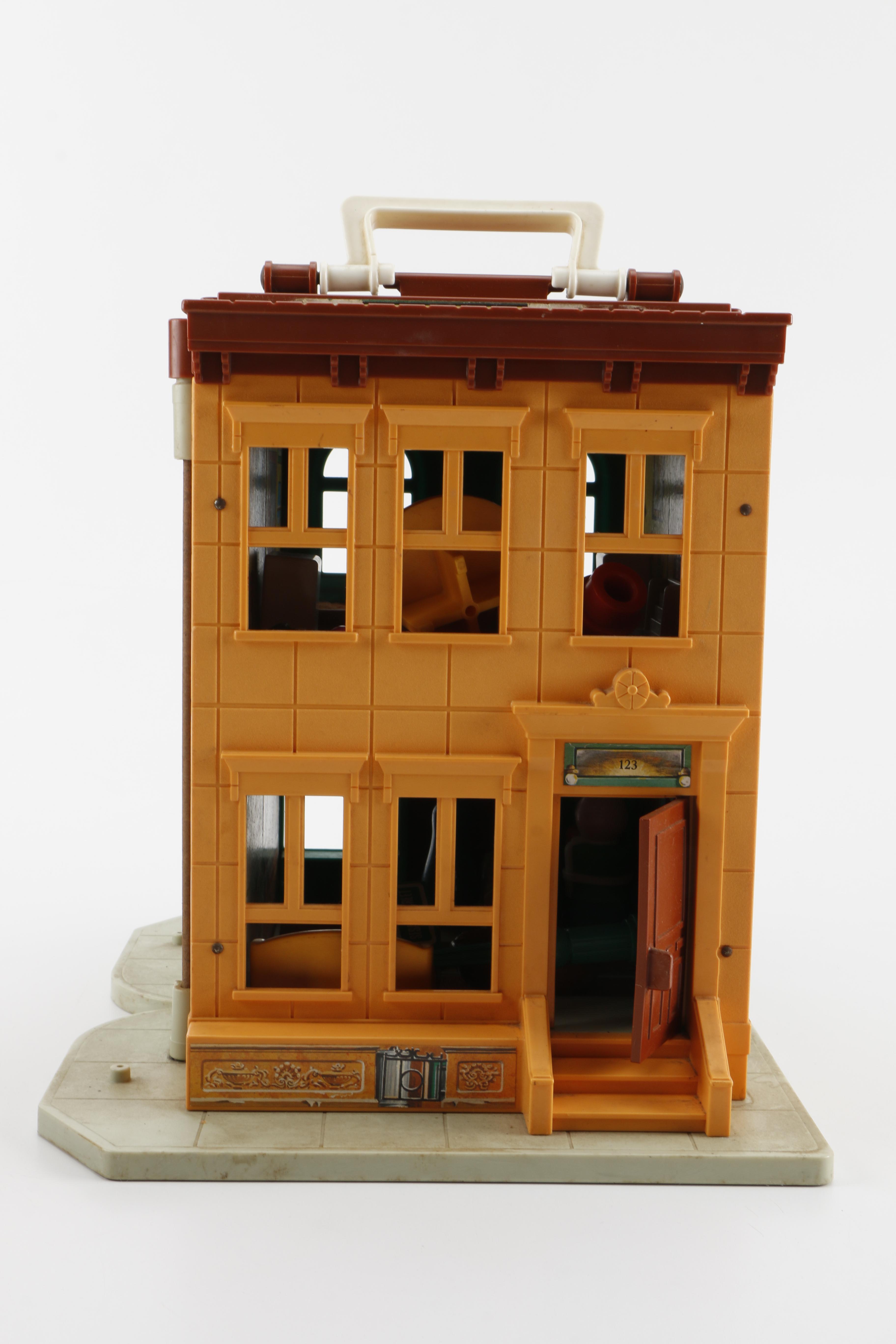 1975 Fisher-Price "Sesame Street" Playset and Assorted Toys