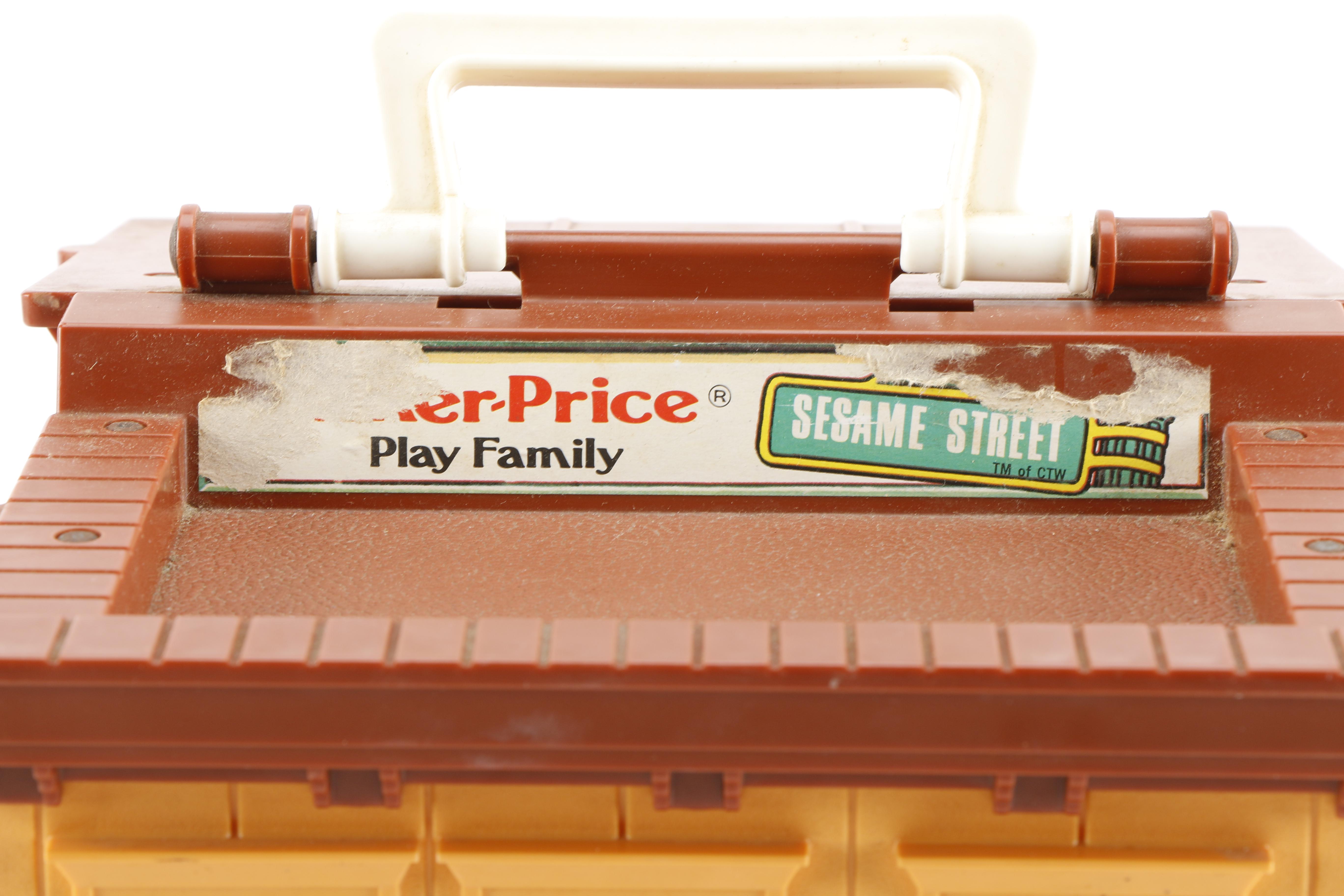 1975 Fisher-Price "Sesame Street" Playset and Assorted Toys