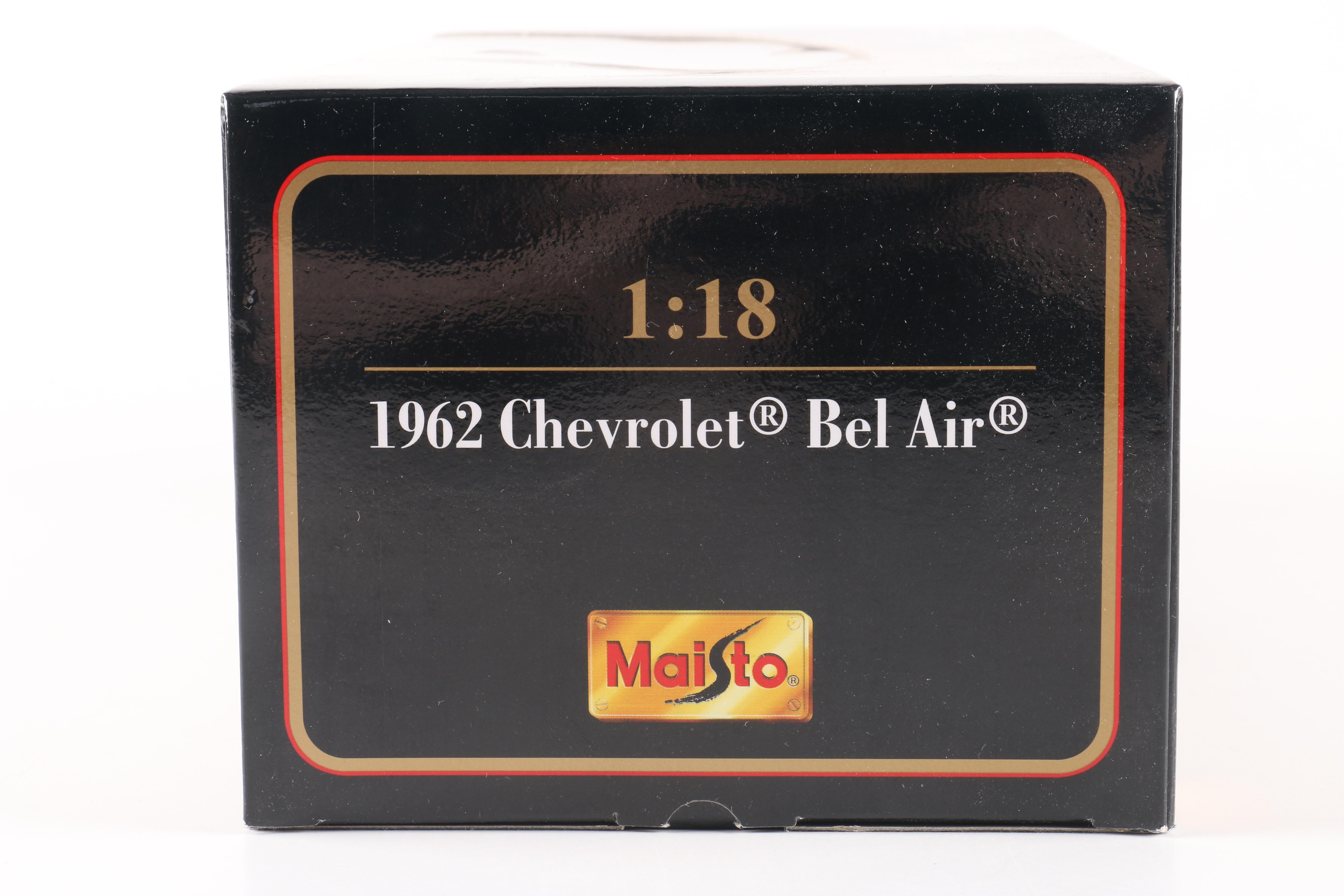 1:18 Scale 1955 Chevrolet Hot Rod and 1962 Bel Air Die Cast Cars