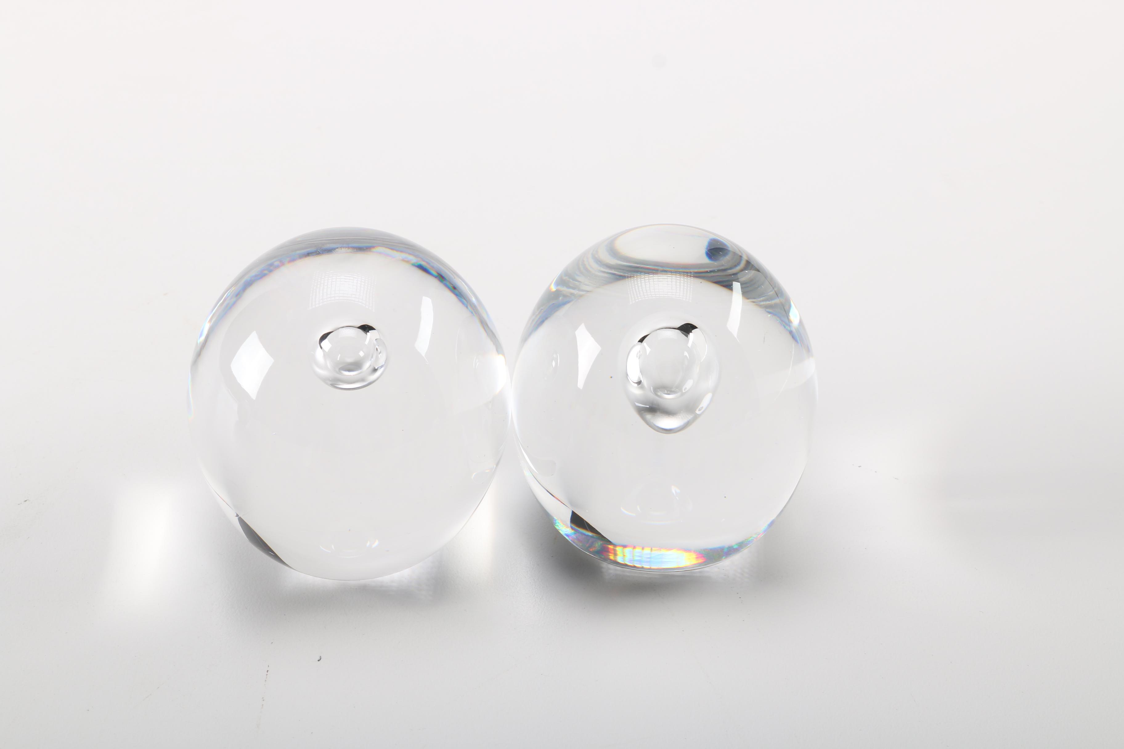 Glass Paperweights