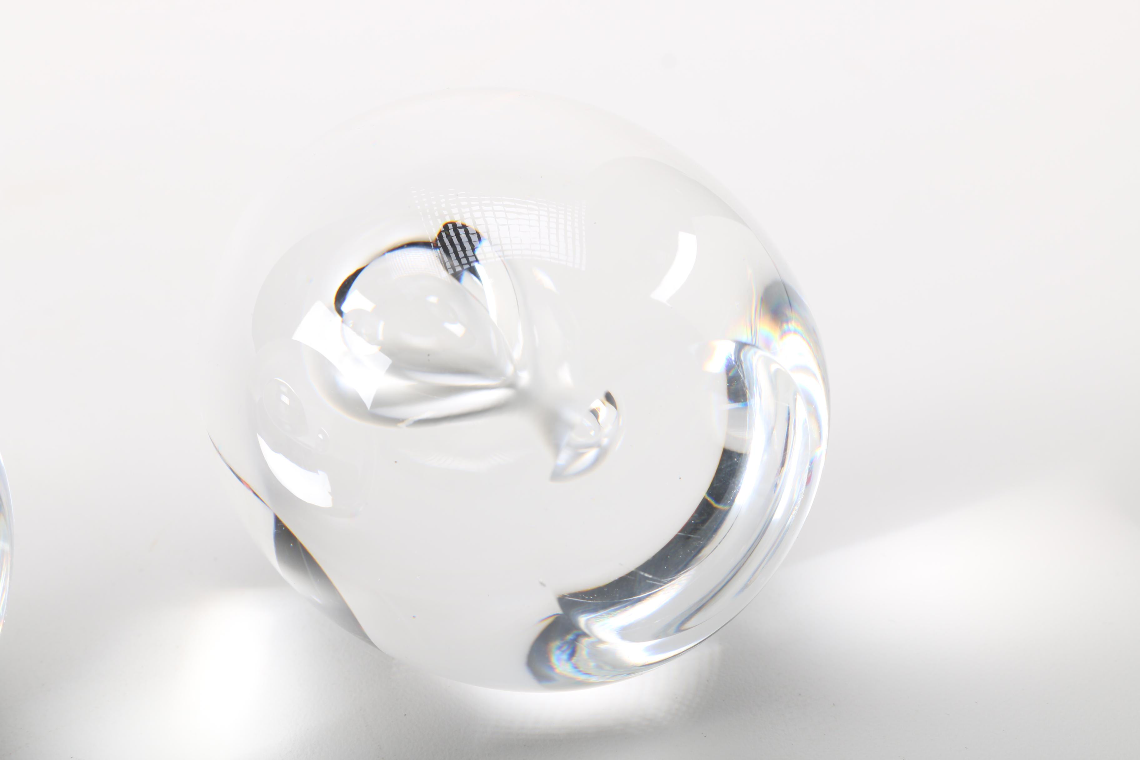 Glass Paperweights