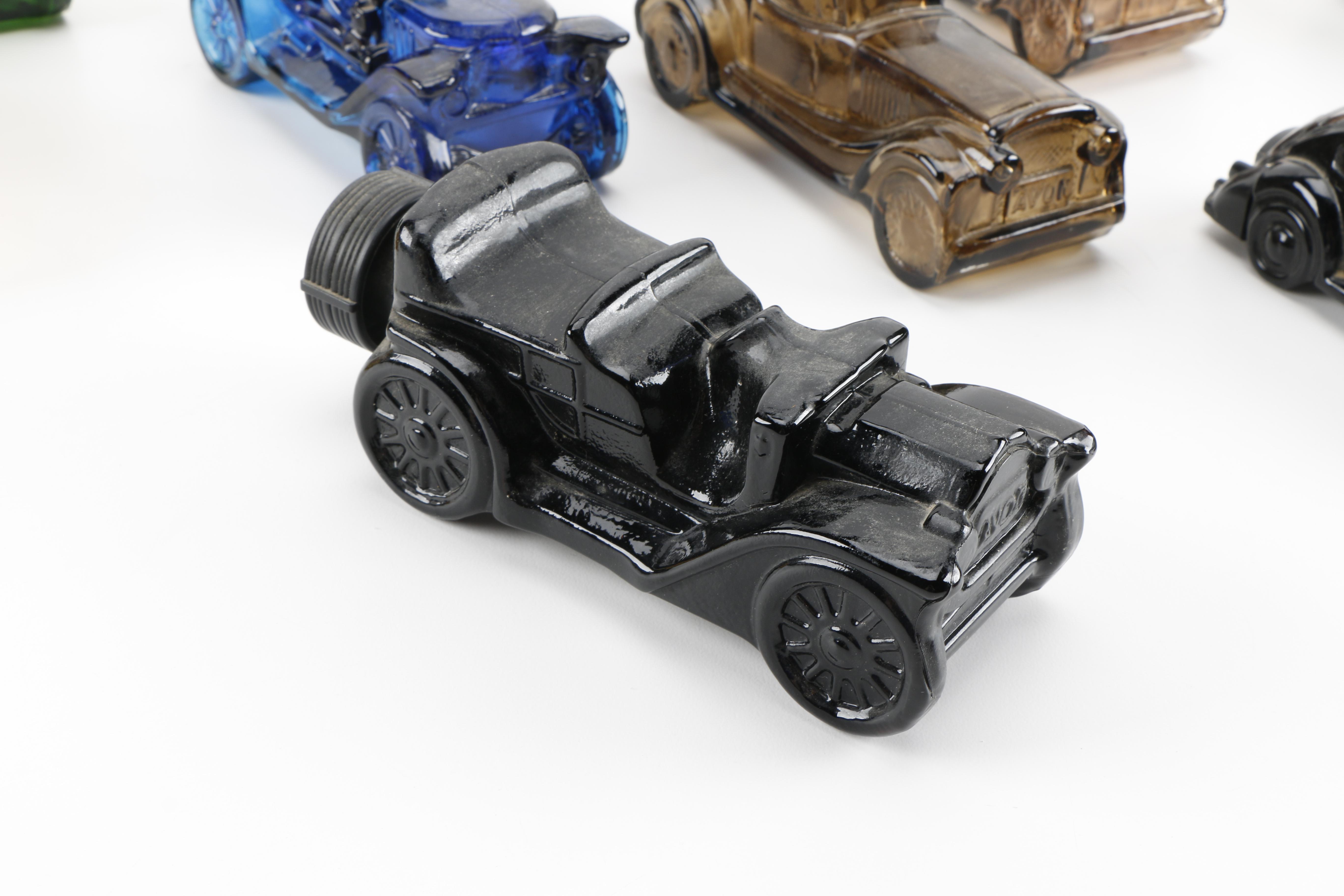 Collection of Avon Cologne and Aftershave Decanters