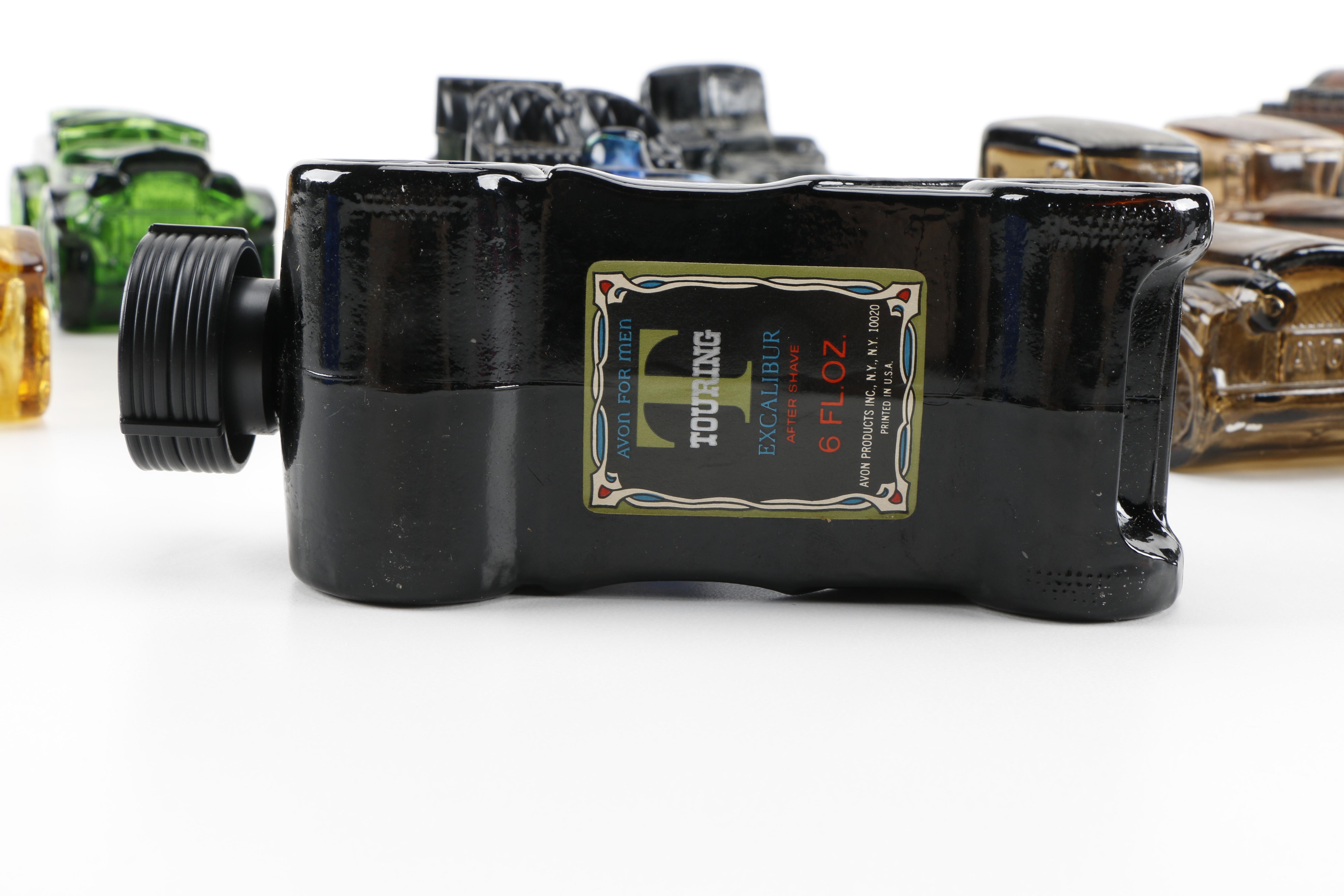 Collection of Avon Cologne and Aftershave Decanters