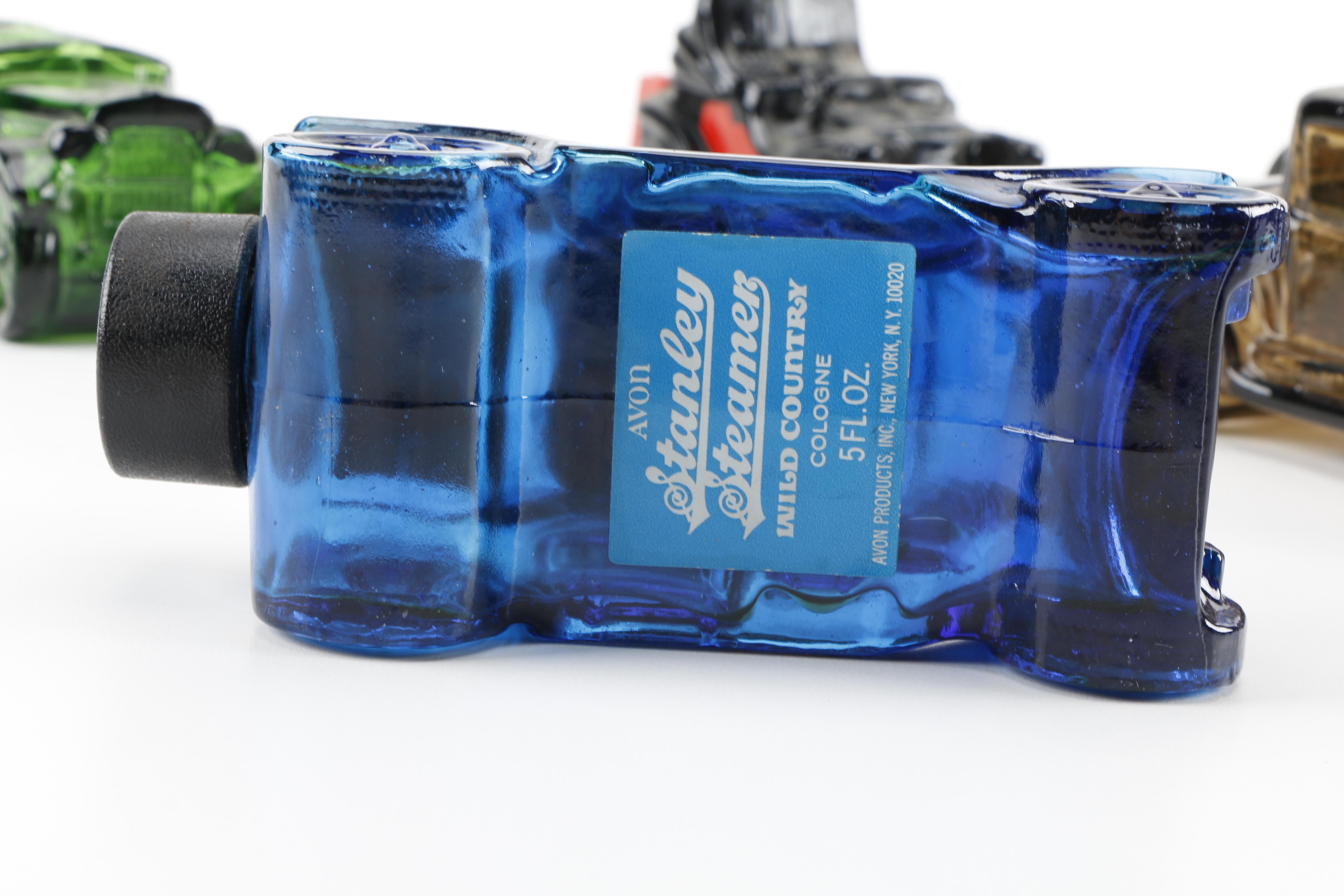 Collection of Avon Cologne and Aftershave Decanters